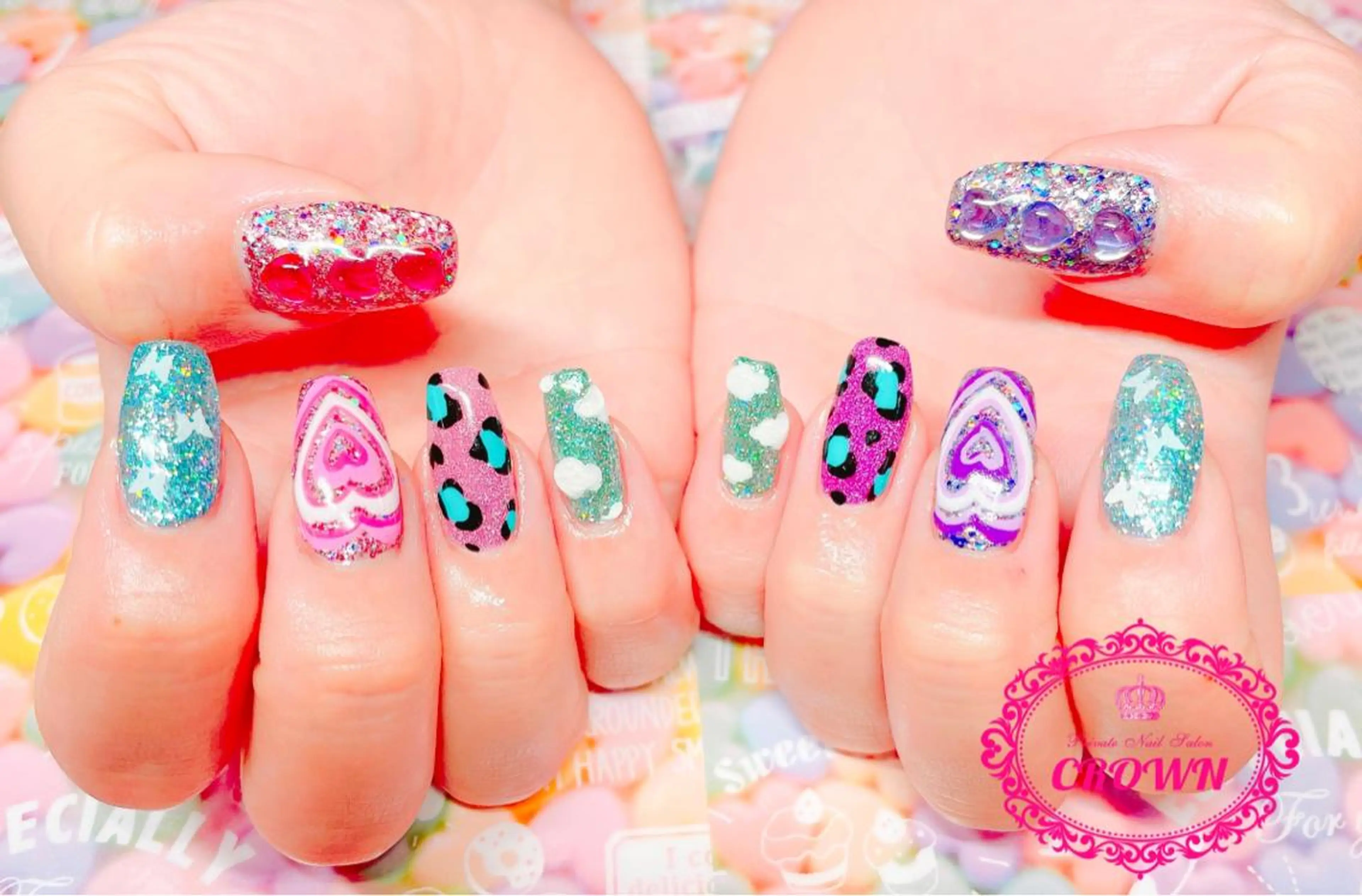 ネイル CROWN プライベートサロンのネイルデザイン