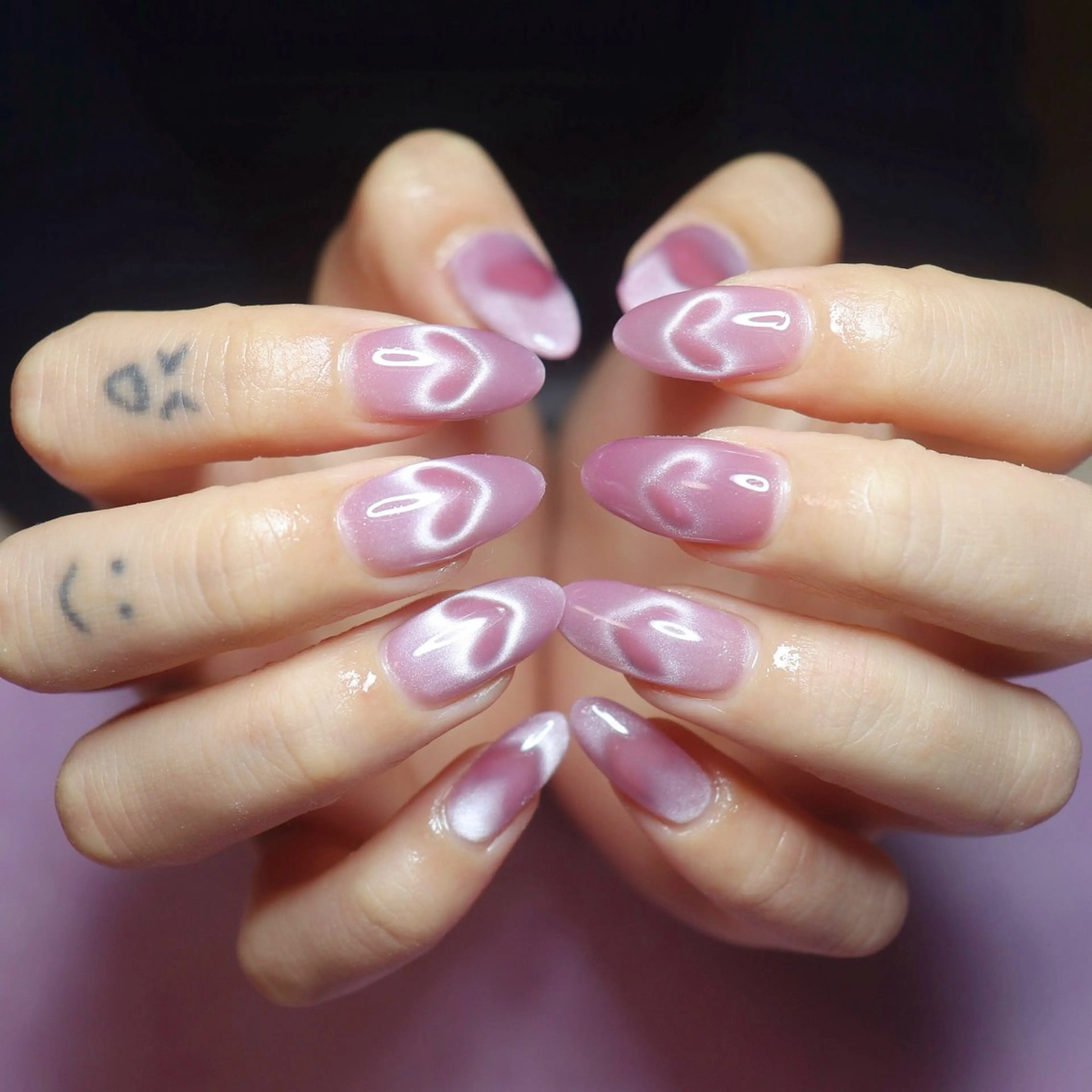 ネイル ハート ハンドネイル Dreamer nailのネイルデザイン