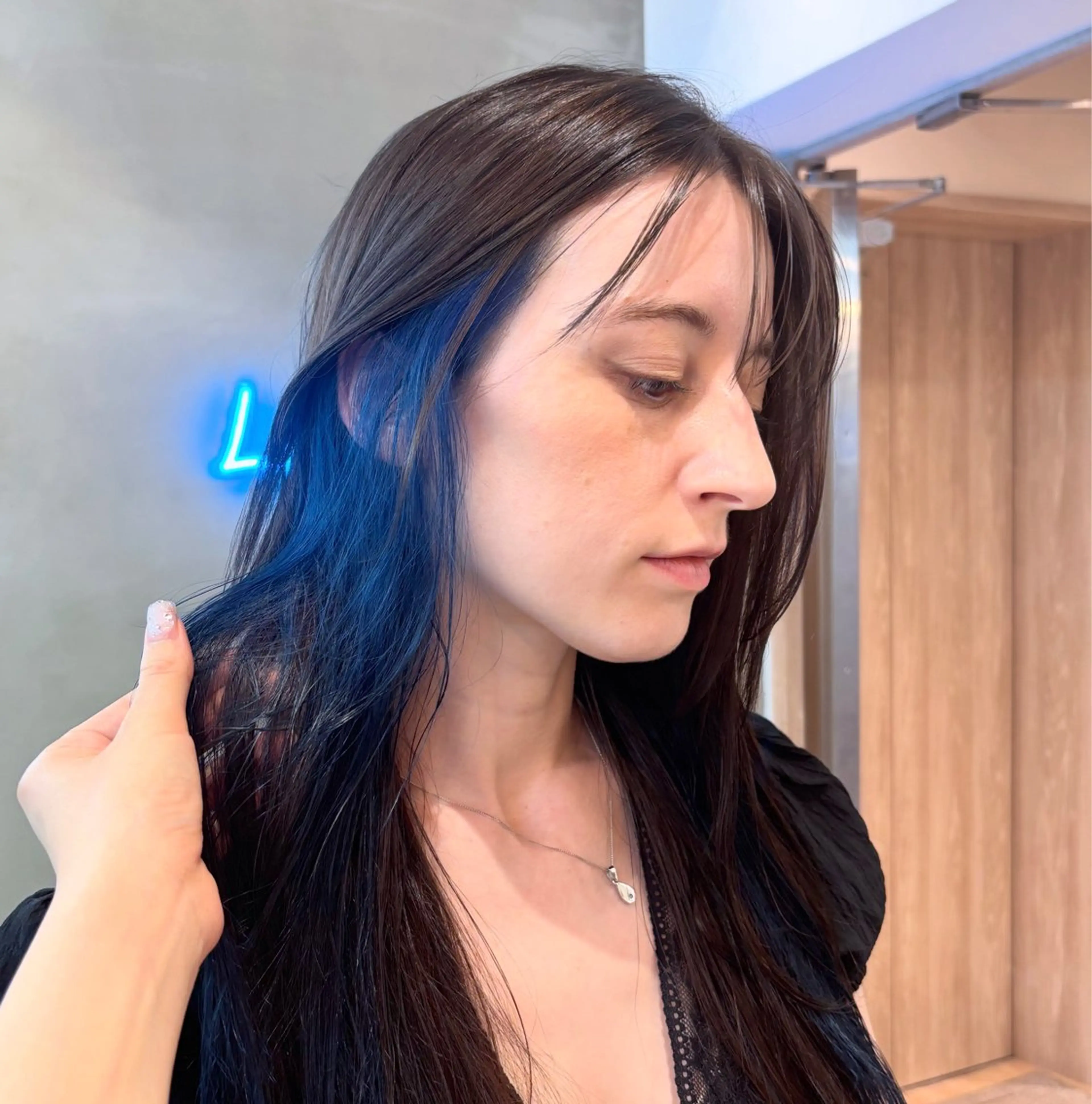 カラー ブリーチ インナーカラー Lond ciel所属・レイヤー🇰🇷/ 韓国ヘア💎/月音のヘアスタイル