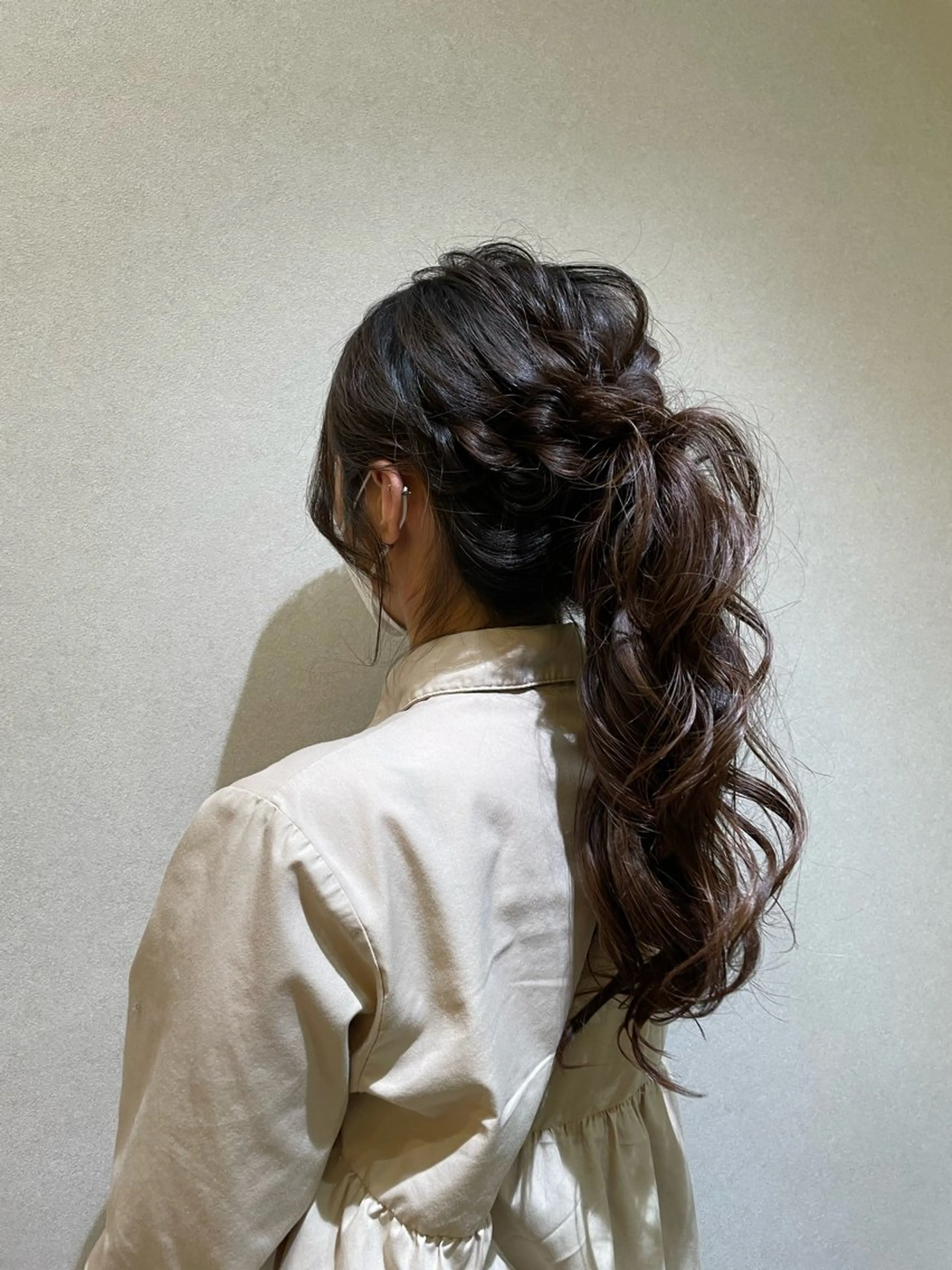 ヘアアレンジ ヘアセット 本多 美羽のヘアスタイル