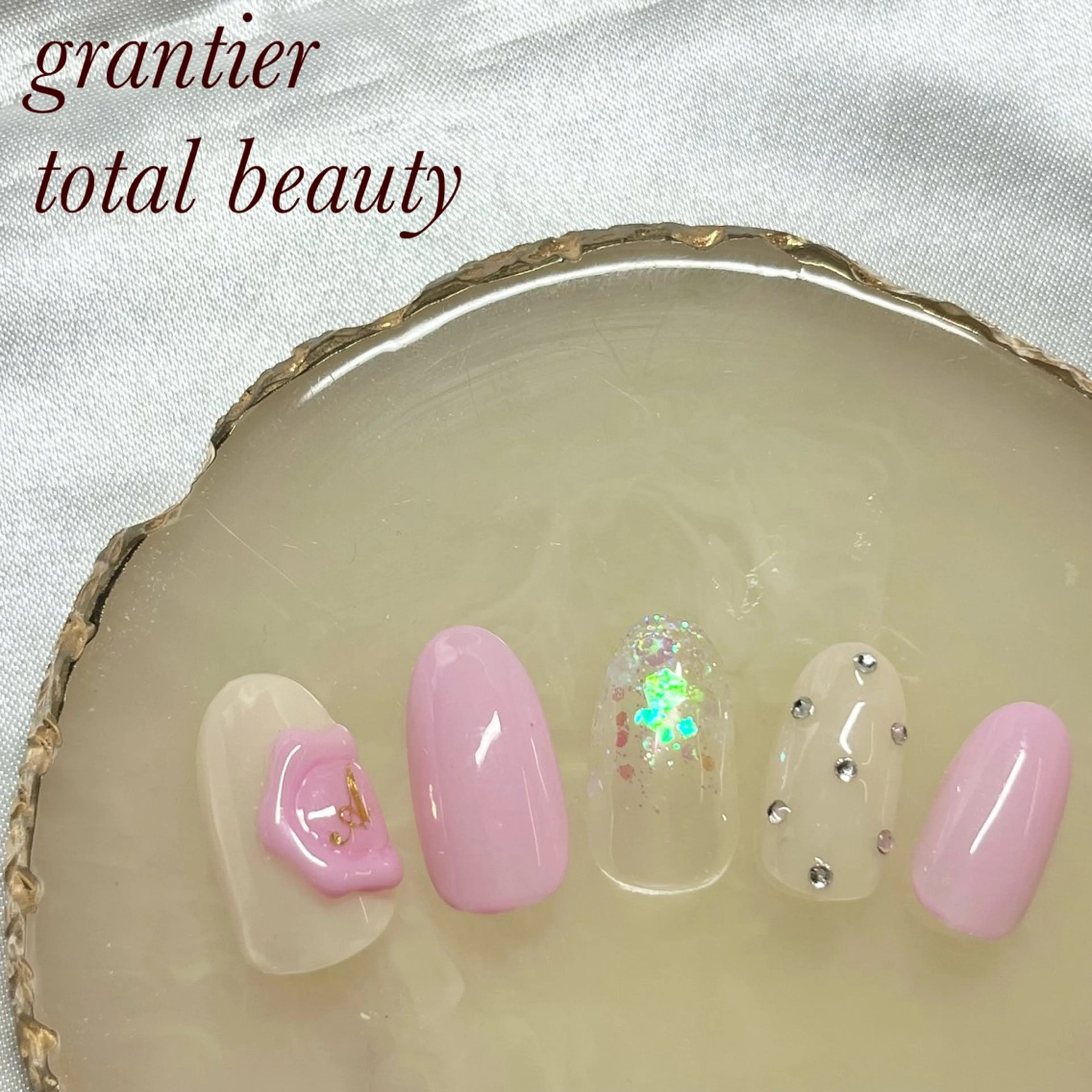 ネイル 韓国ネイル ハンドネイル grantier beautyのネイルデザイン