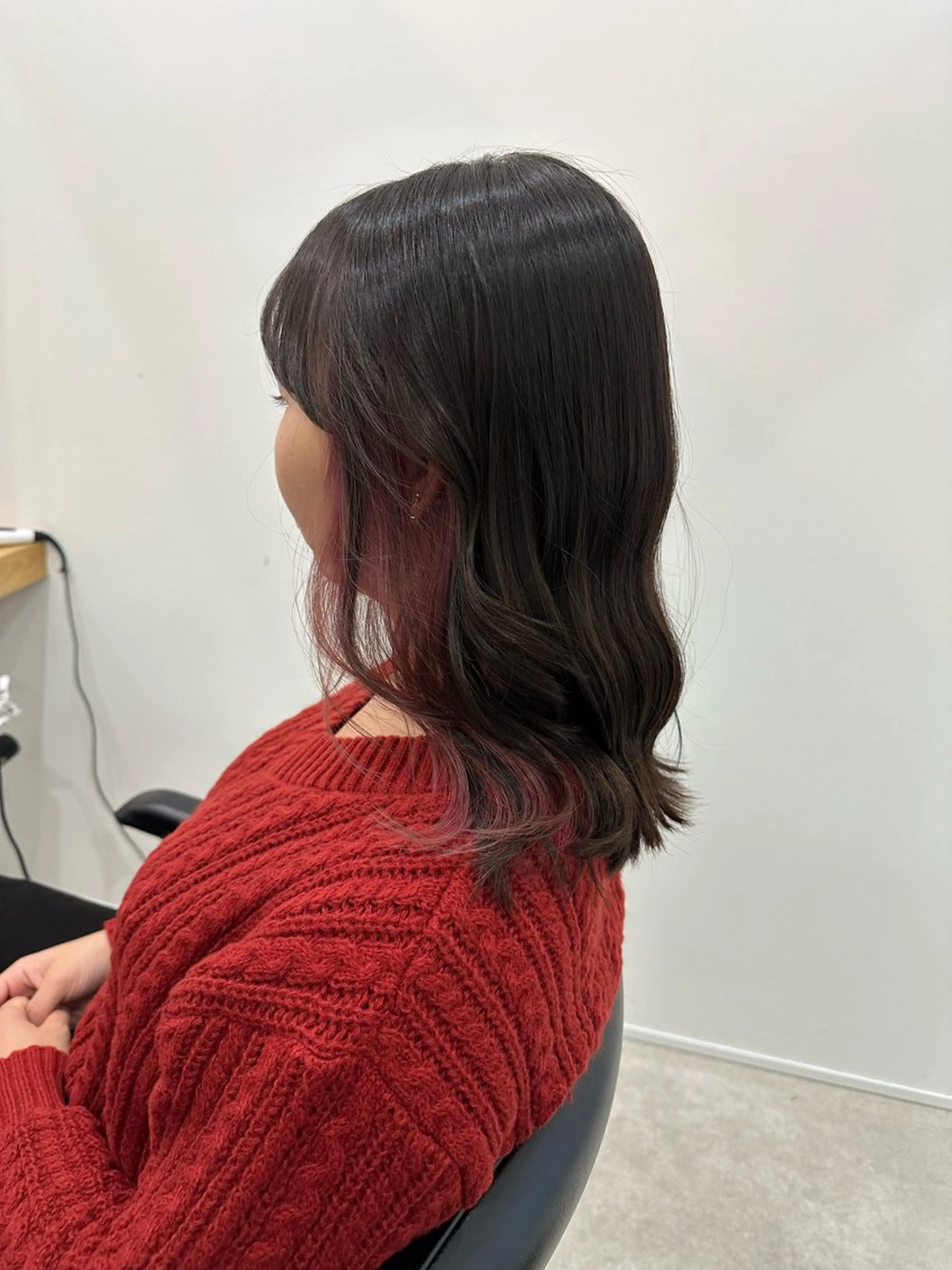 ミディアム カラー カット ヘアカラー ヘアセット/艶カラー 💐nao.のヘアスタイル