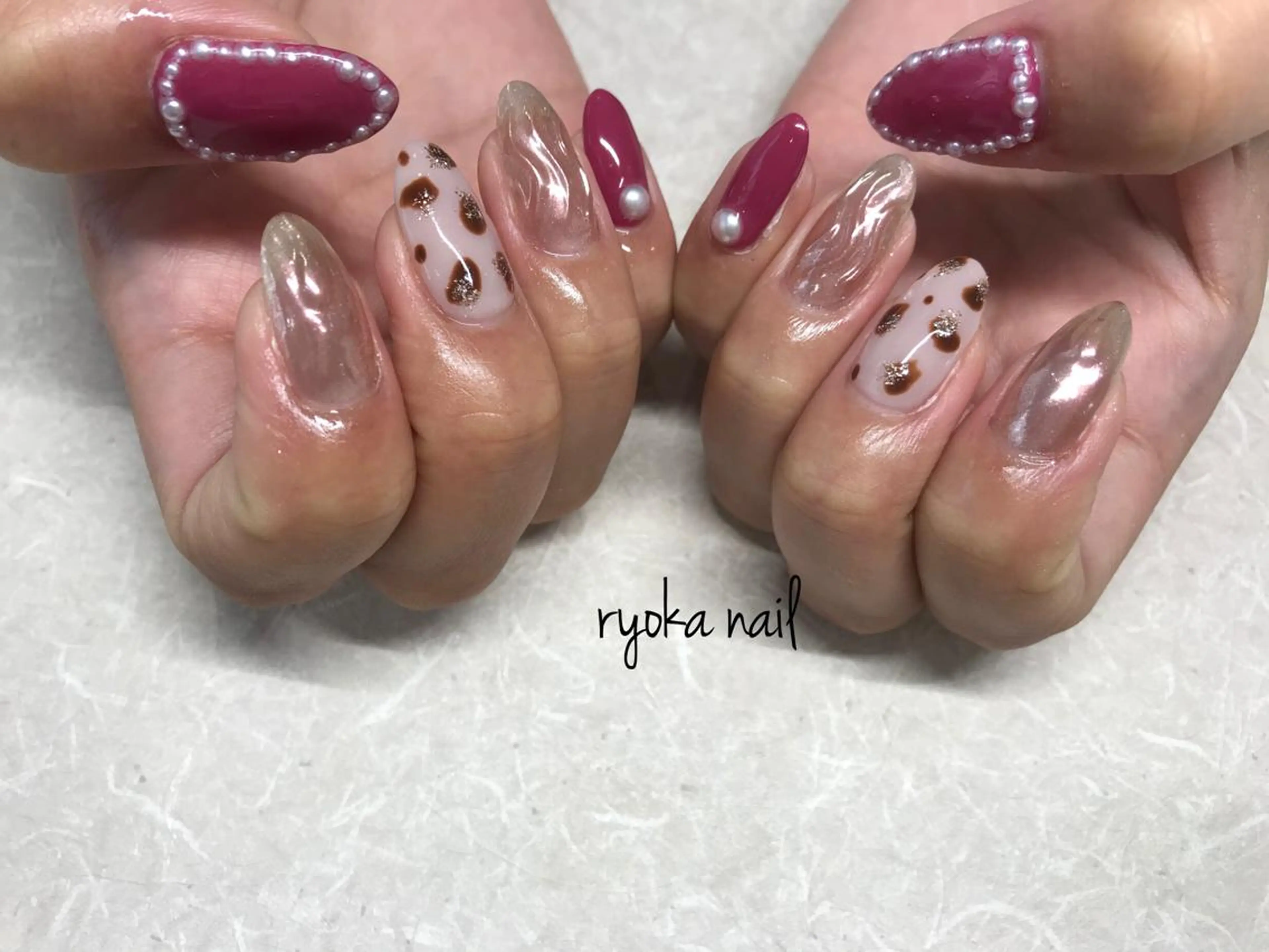 ネイル Twinklenail所属・ryoka nailのネイルデザイン