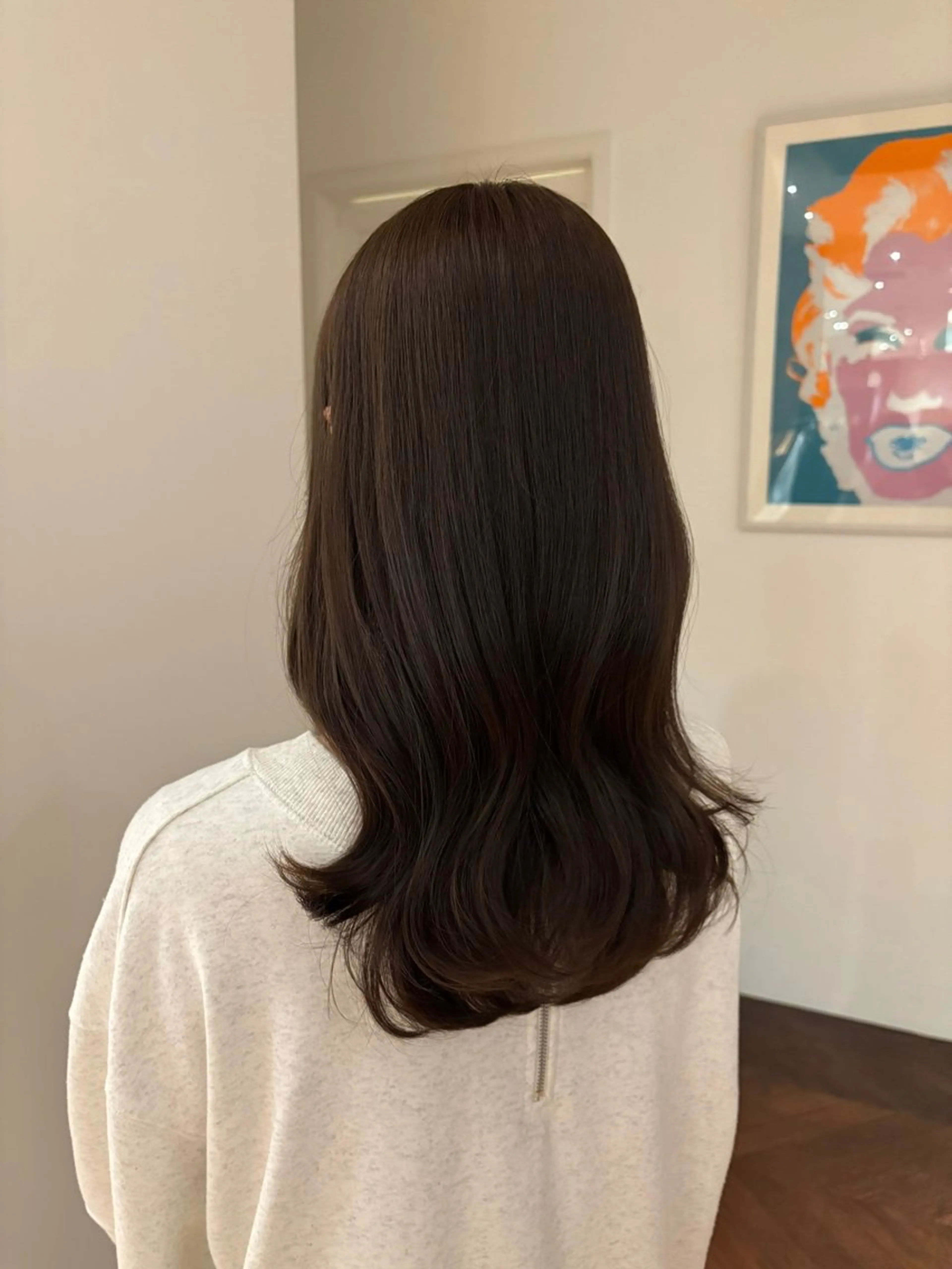 セミロング 【SARA】 meiのヘアスタイル