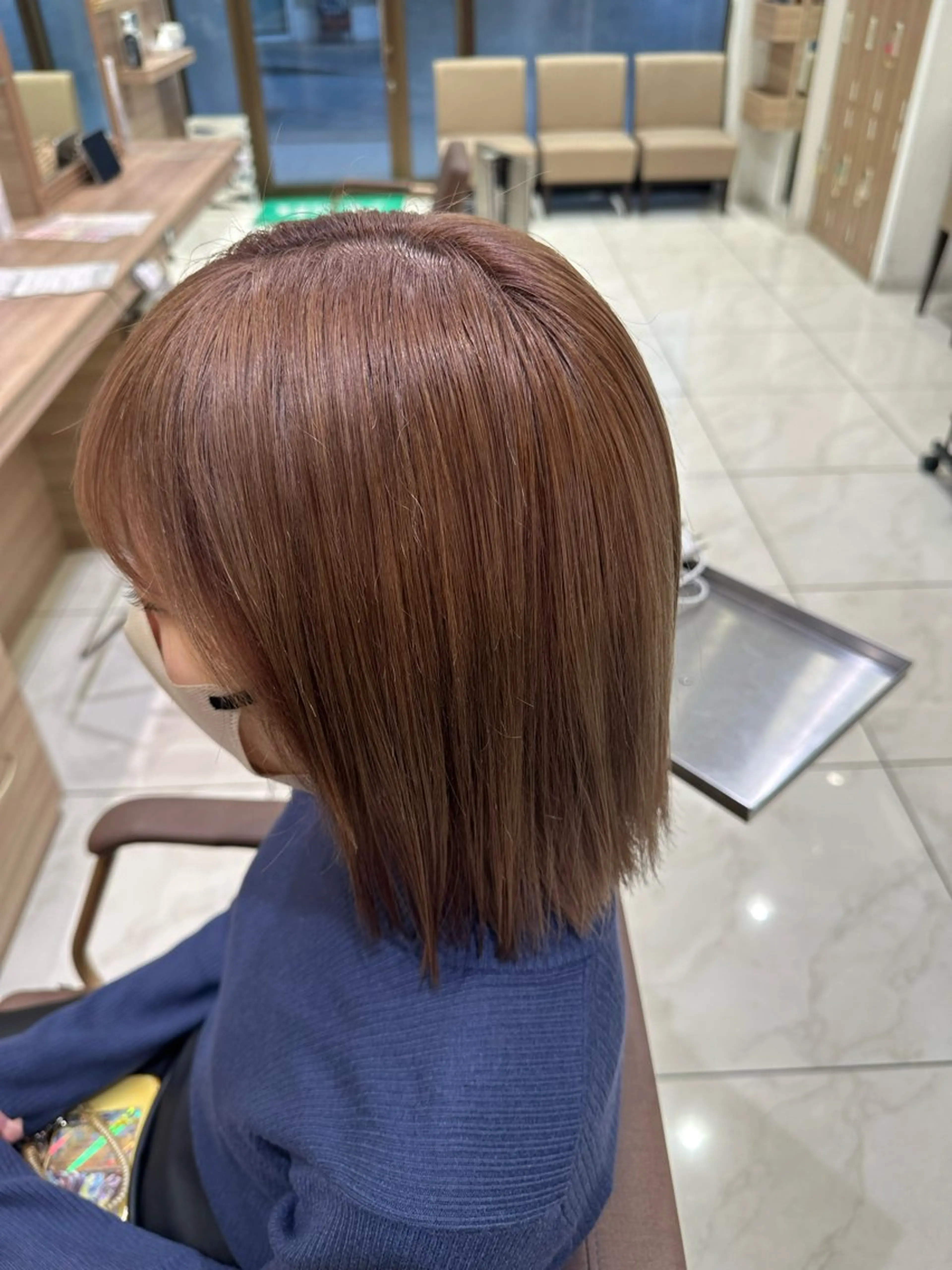 ミディアム カラー ‪❥ブリーチ💗 MIKUのヘアスタイル