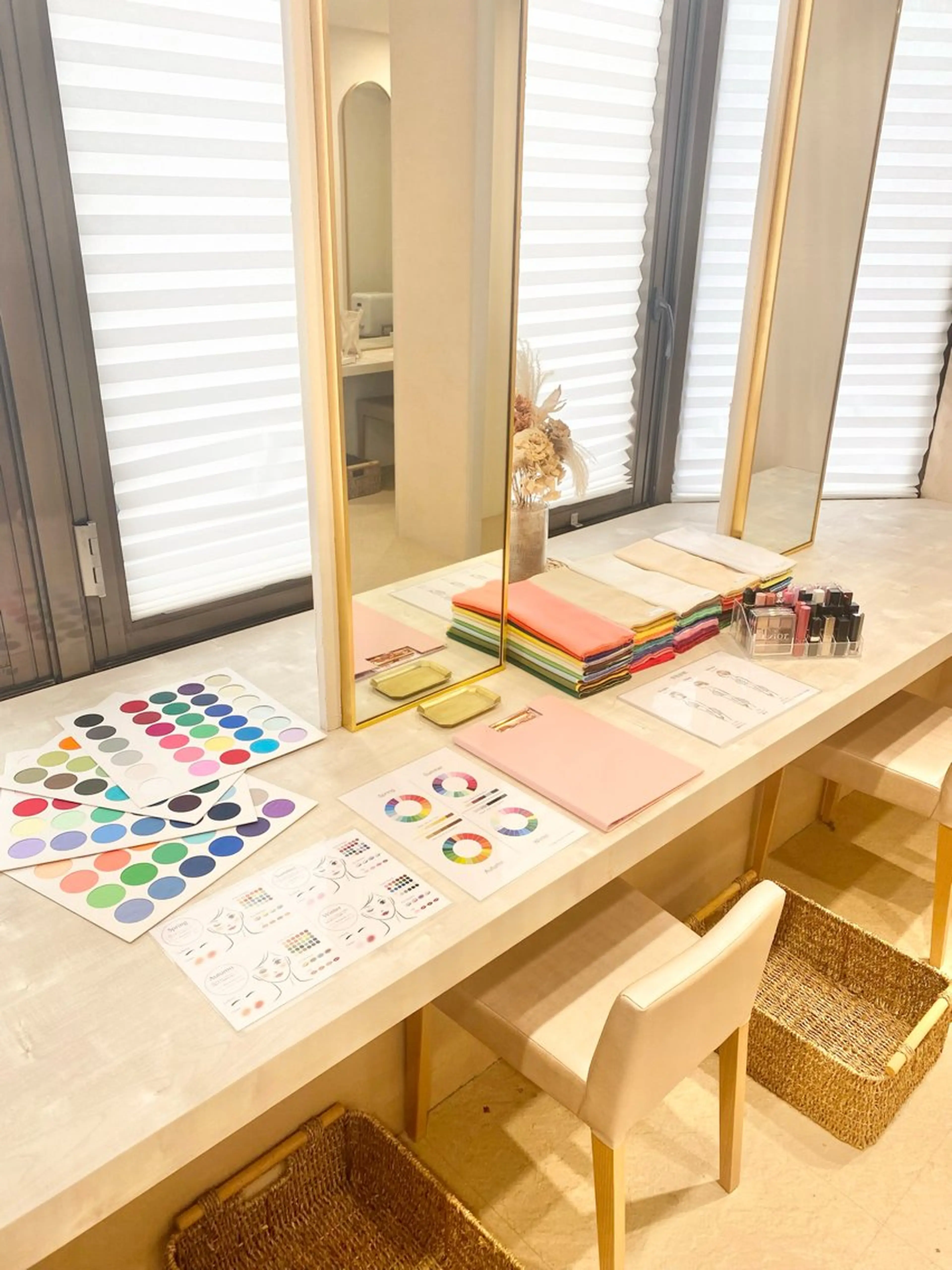 【エコノミークラス】パーソナルカラー診断 /骨格診断 2時間の写真