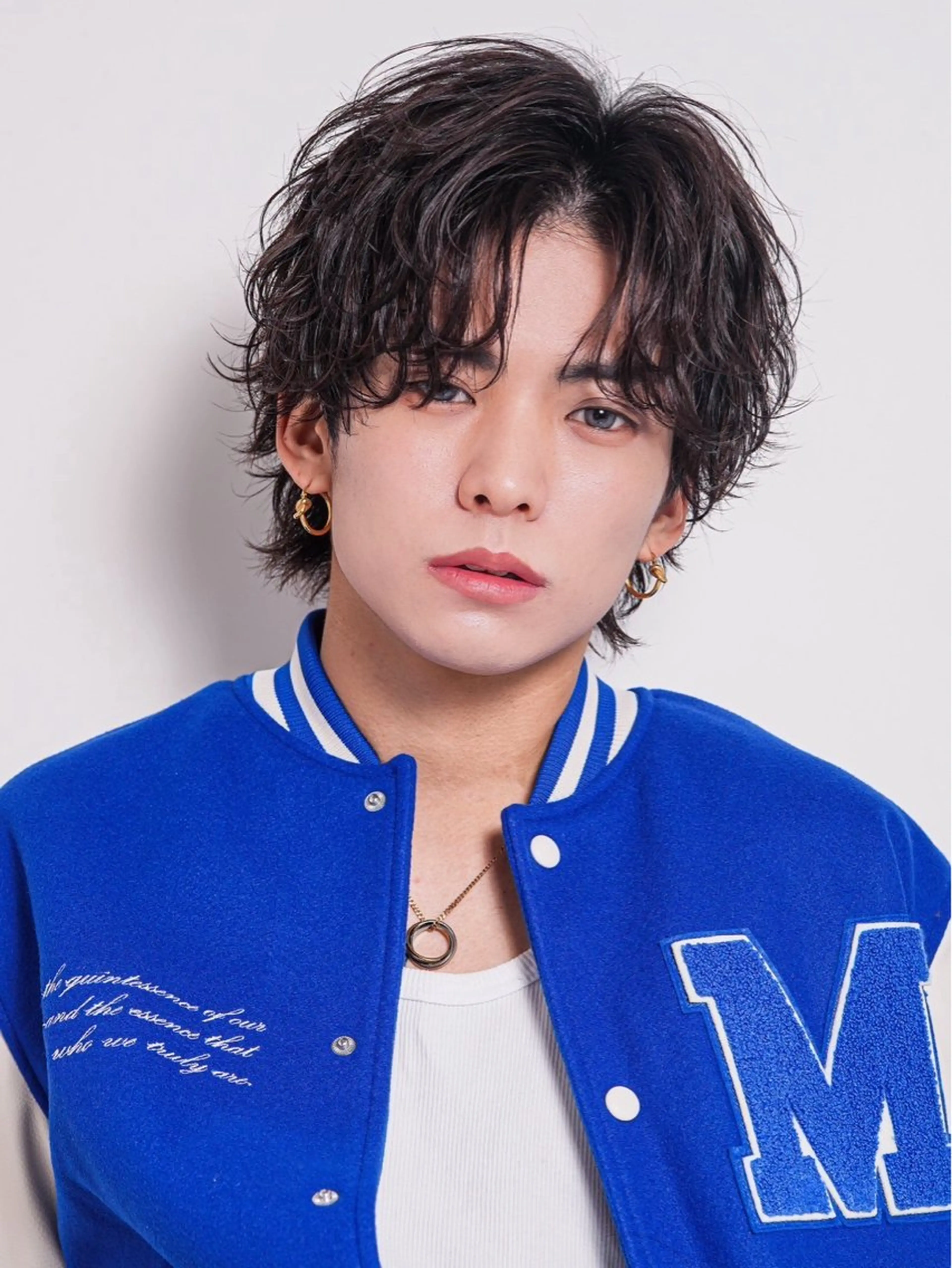 メンズヘアセットの写真