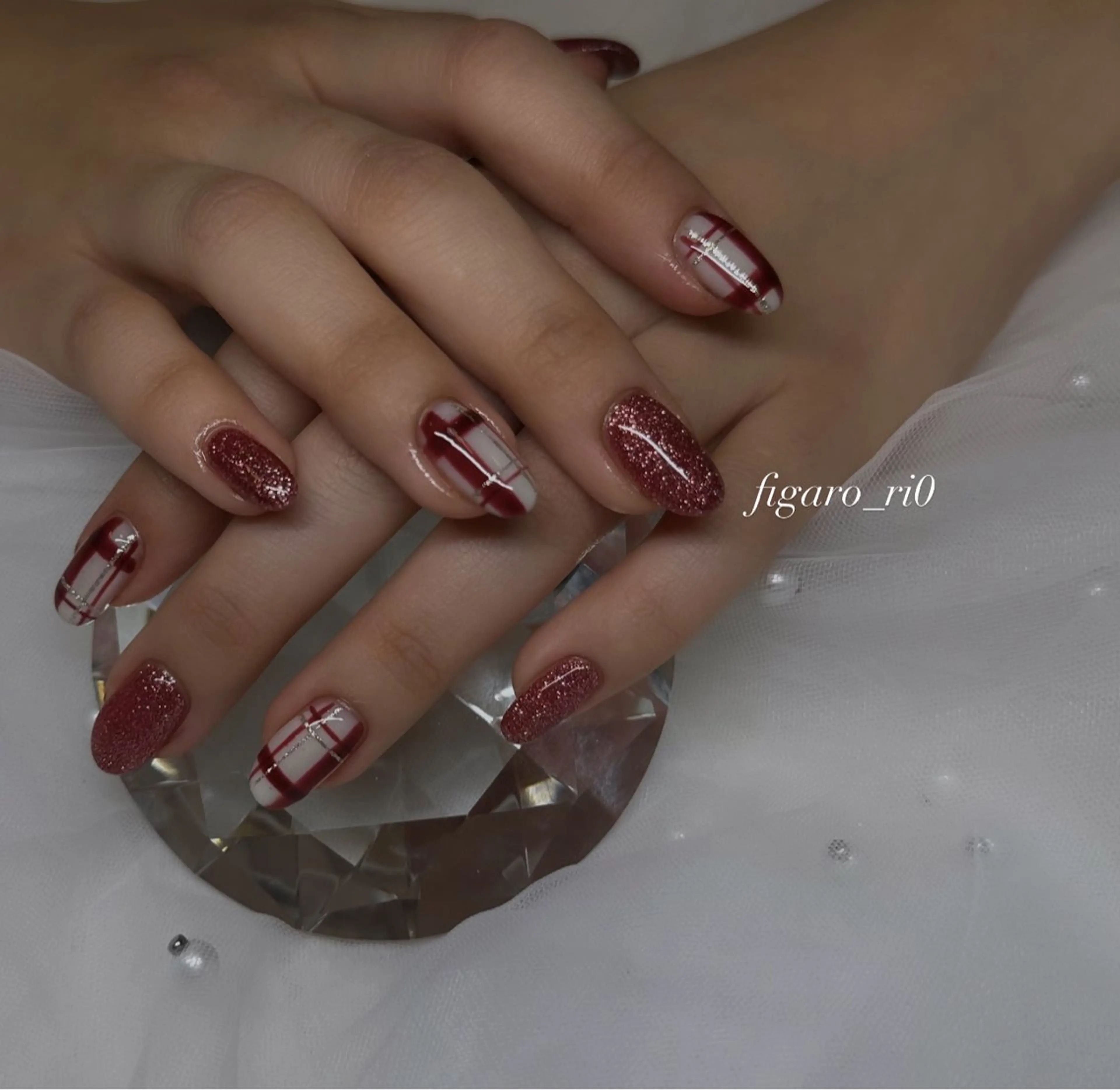 ネイル 持ち込み ハンドネイル Charme by figaro Rioのネイルデザイン