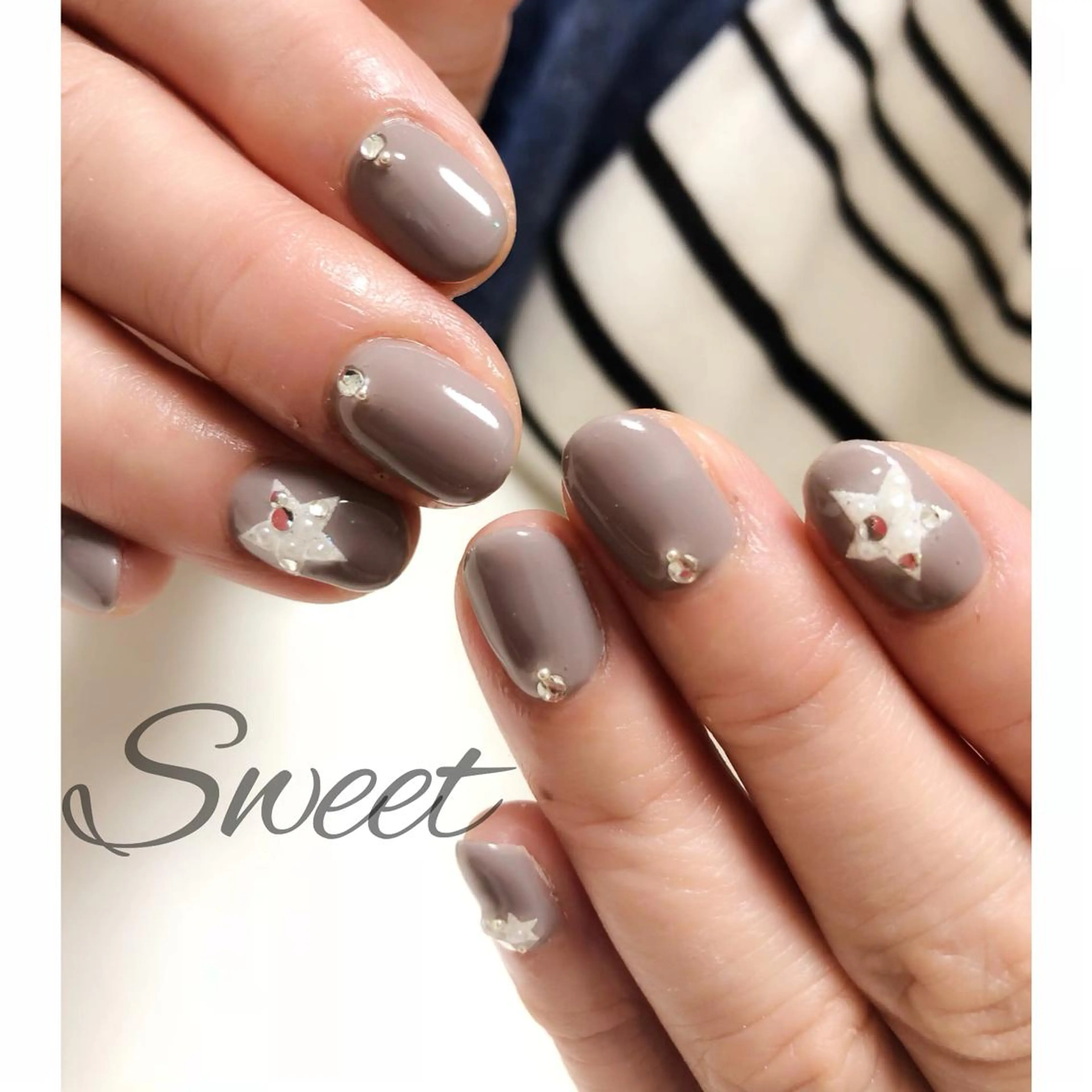 ネイル sweet 仲野陽子のネイルデザイン