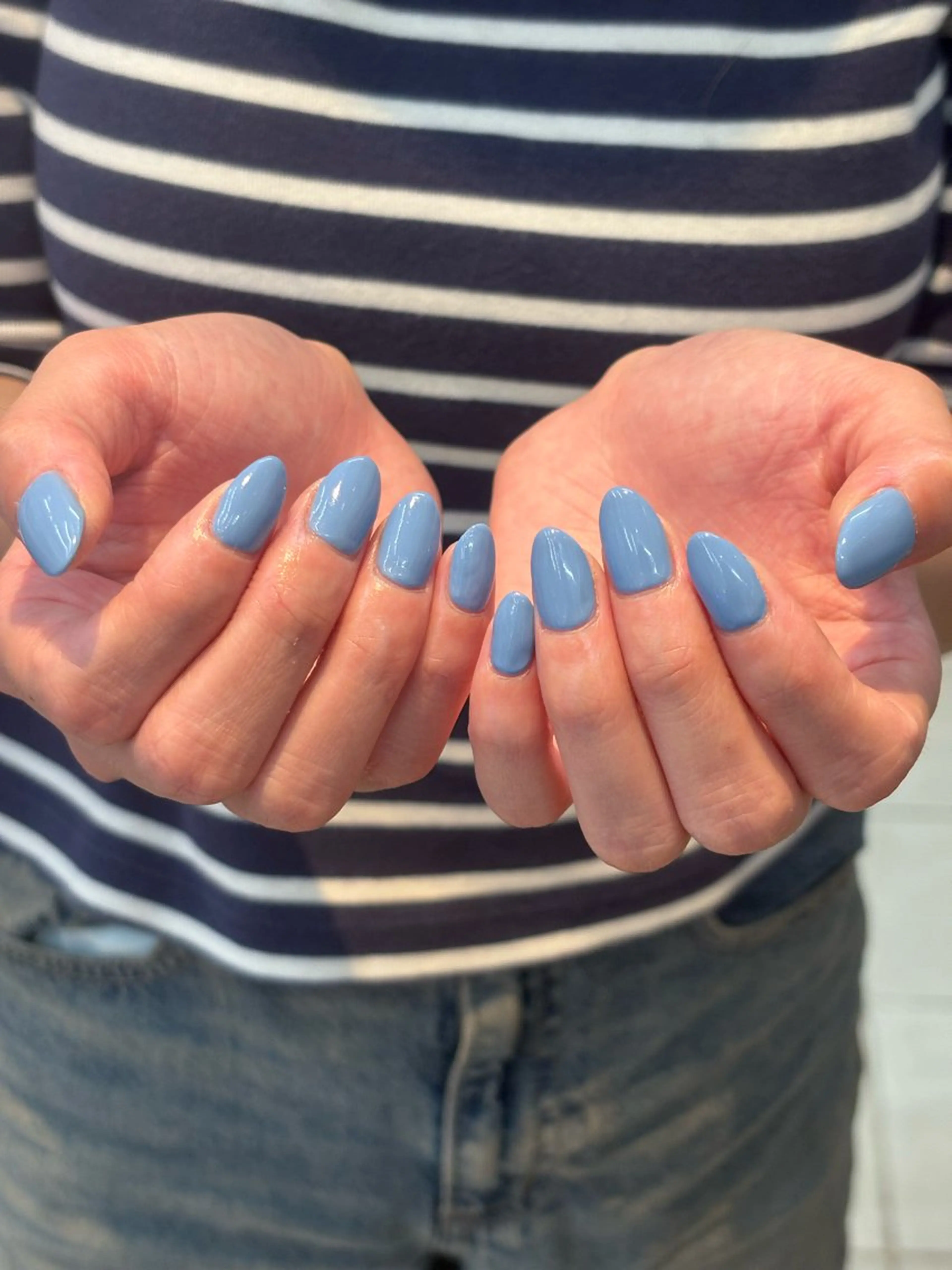 ネイル ブルー deg° erikaのネイルデザイン
