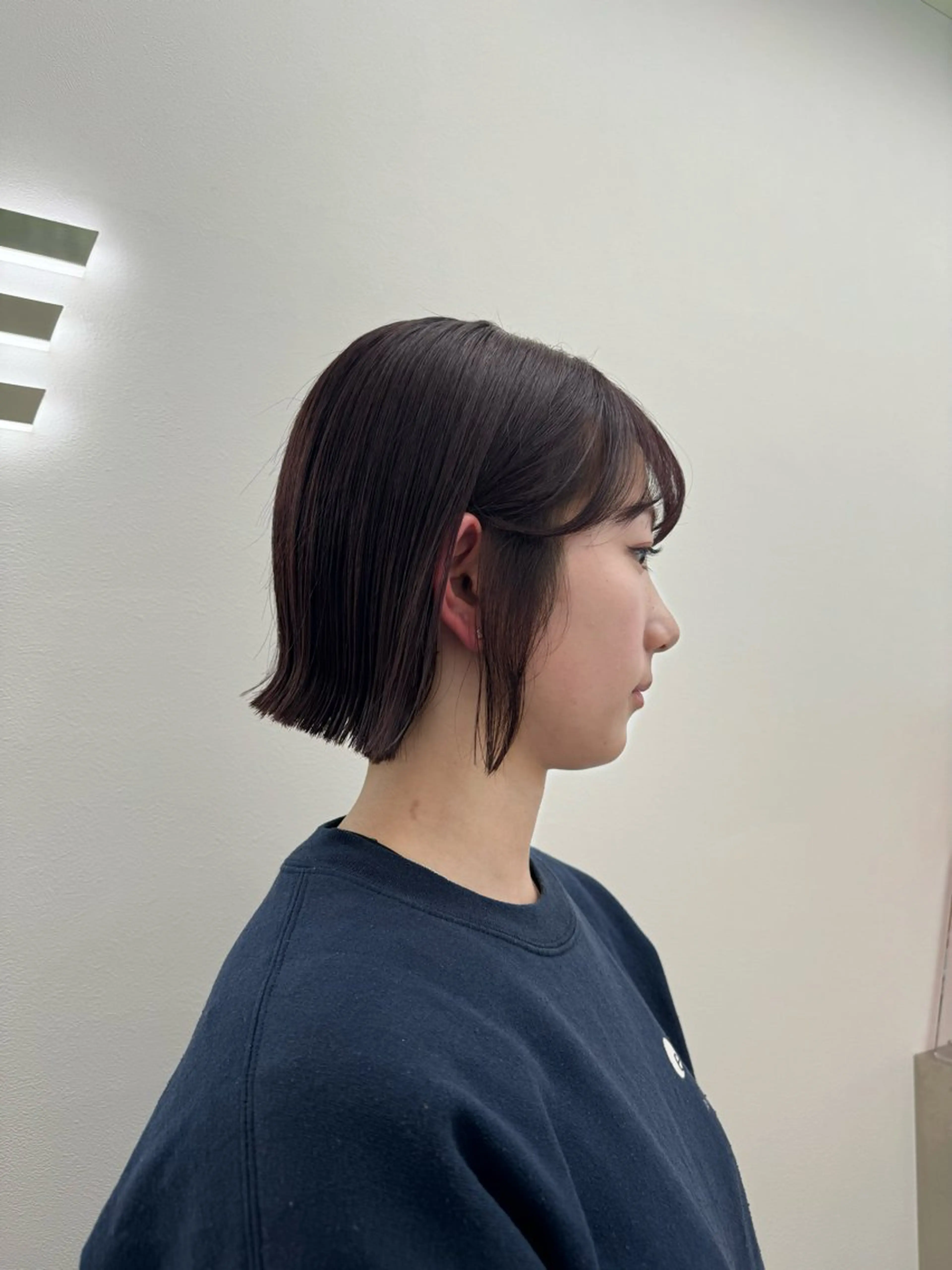 ショート カラー ヘアアレンジ カット トリートメント ヘアセット ‎🤍韓国ボブ/ 縮毛矯正🪽‪ひかりのヘアスタイル
