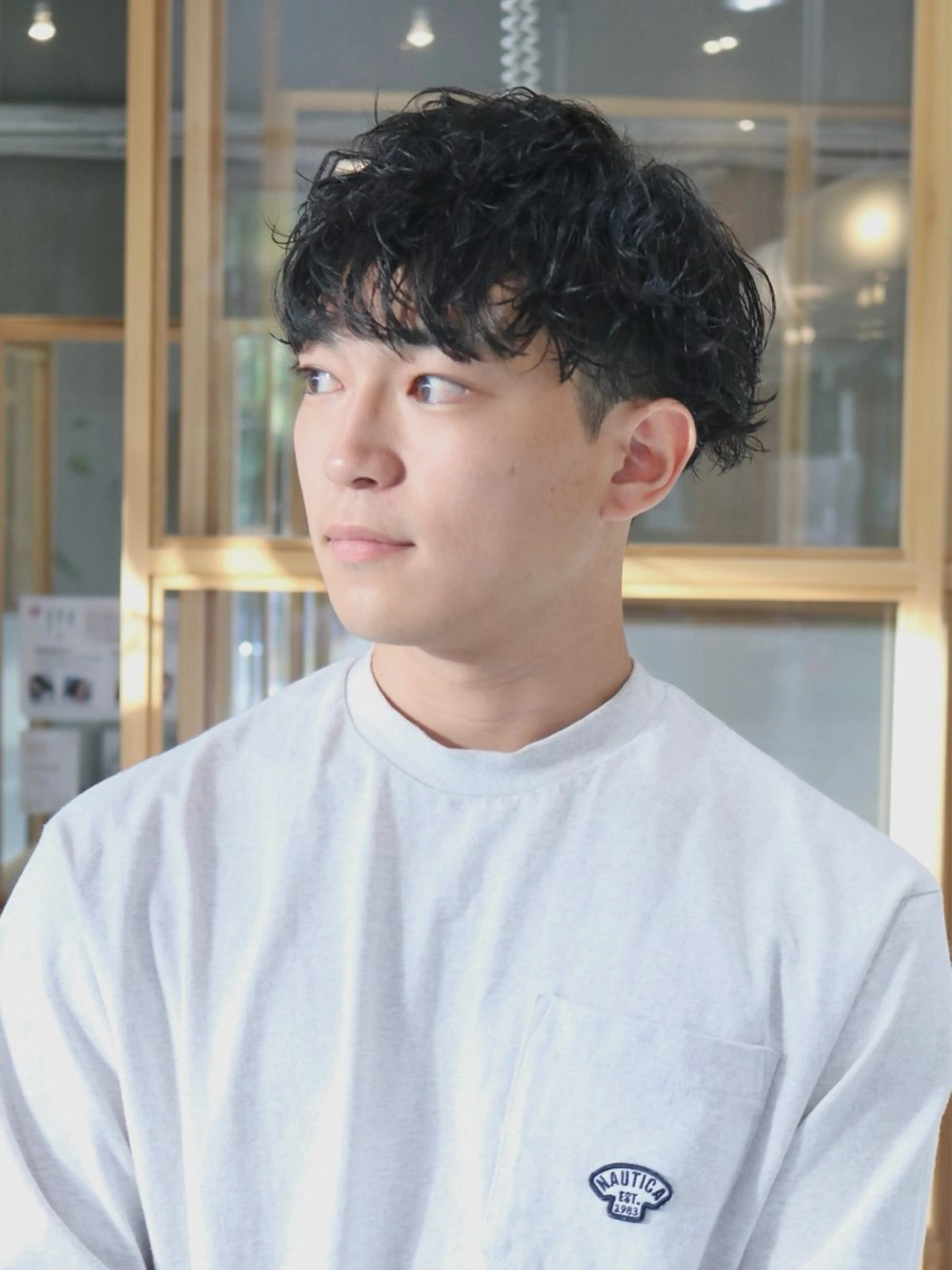 メンズカットの“刈り上げメンテナンス”の写真