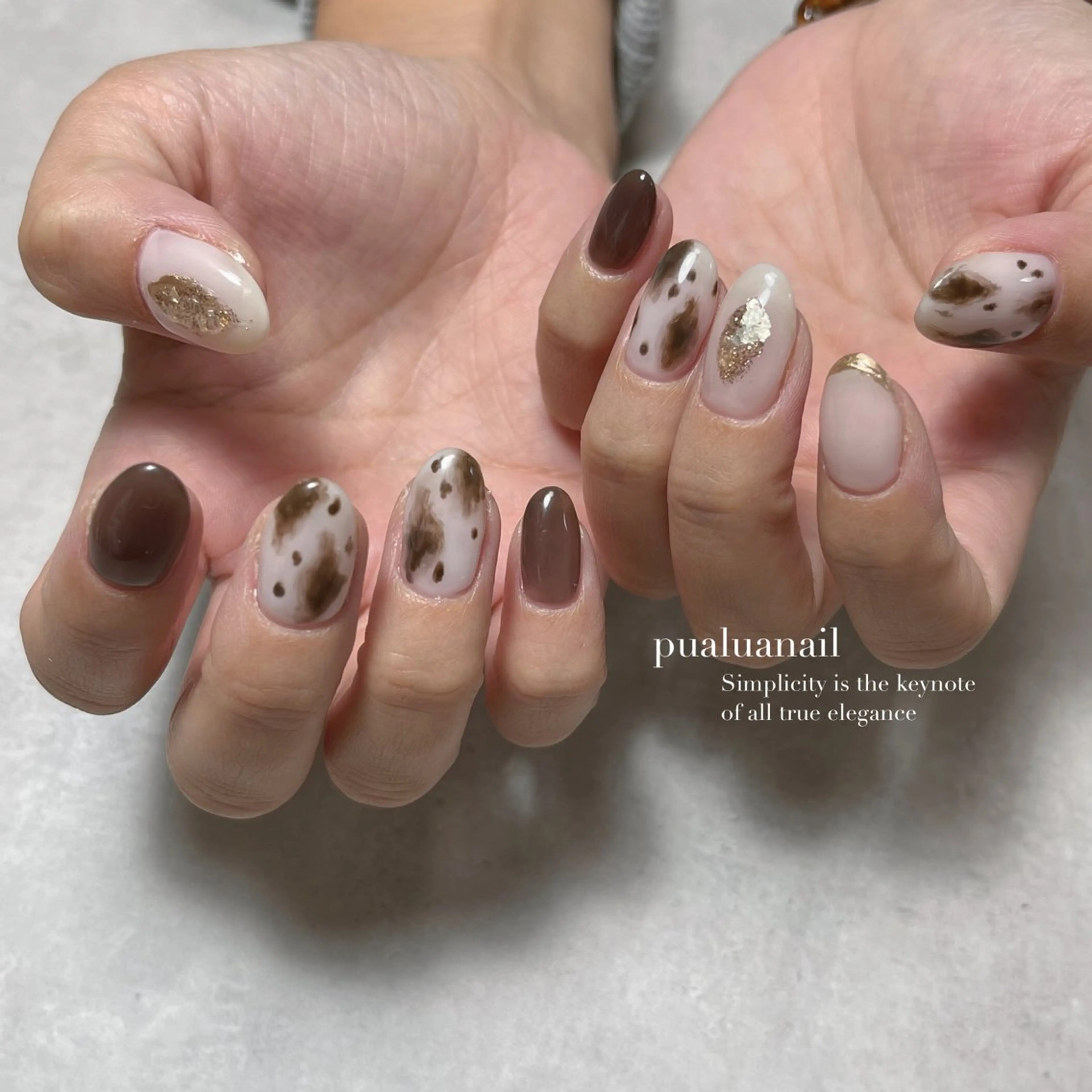 ネイル ハンドネイル pualua miharuのネイルデザイン