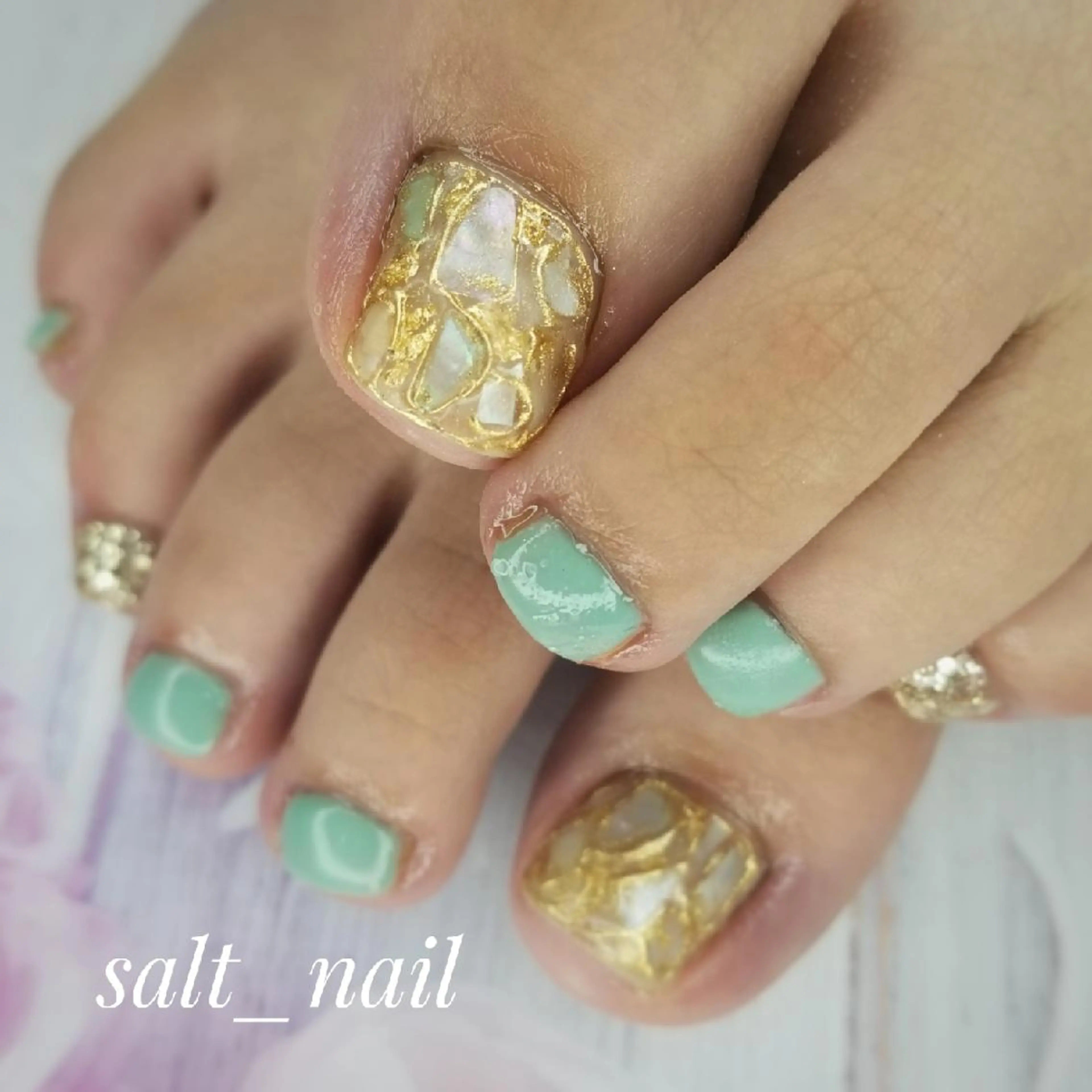ネイル アートネイル 持ち込み 個人サロン saltnailのネイルデザイン