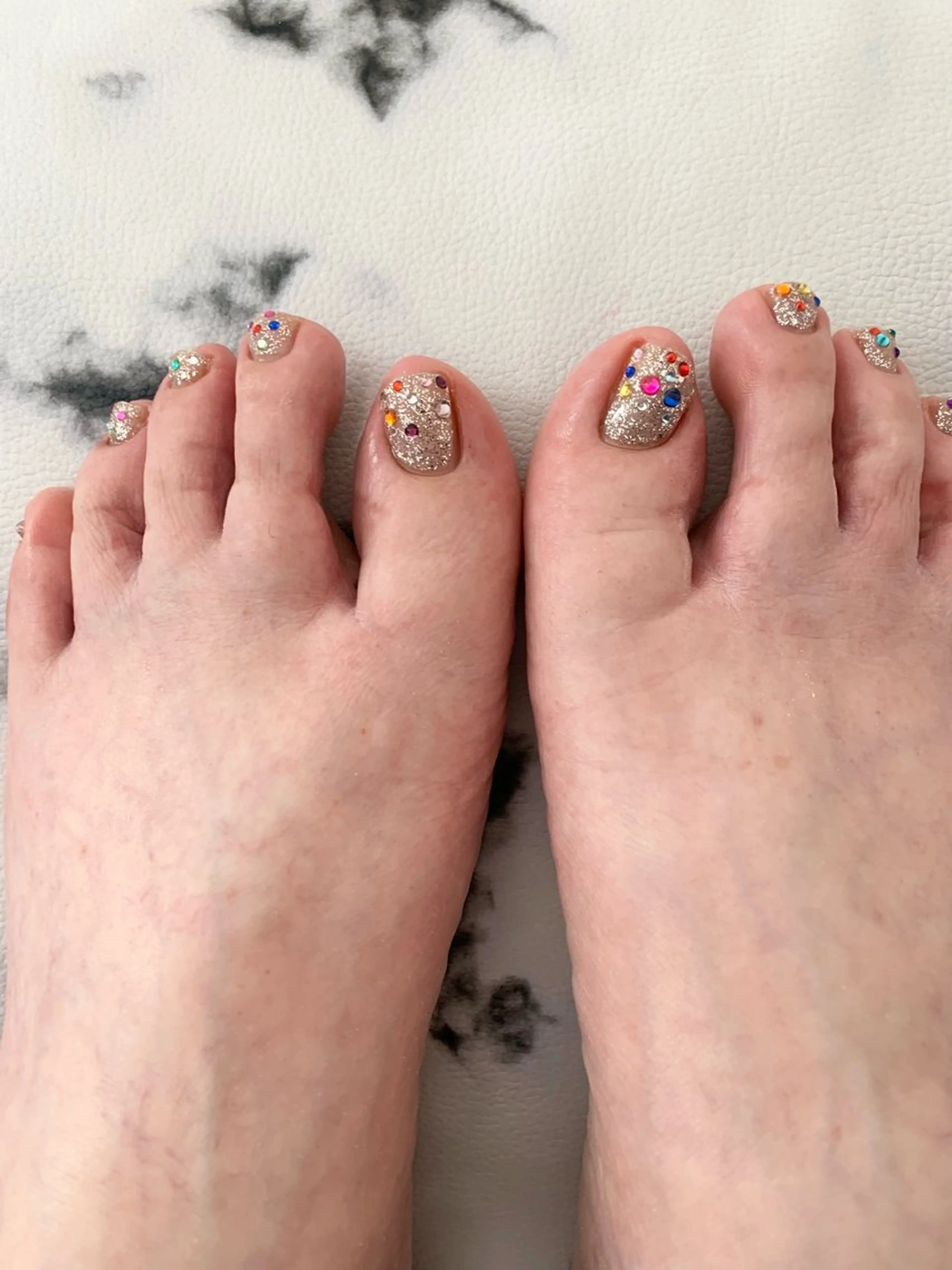 ネイル フットネイル フットネイル 北川 恭子のネイルデザイン