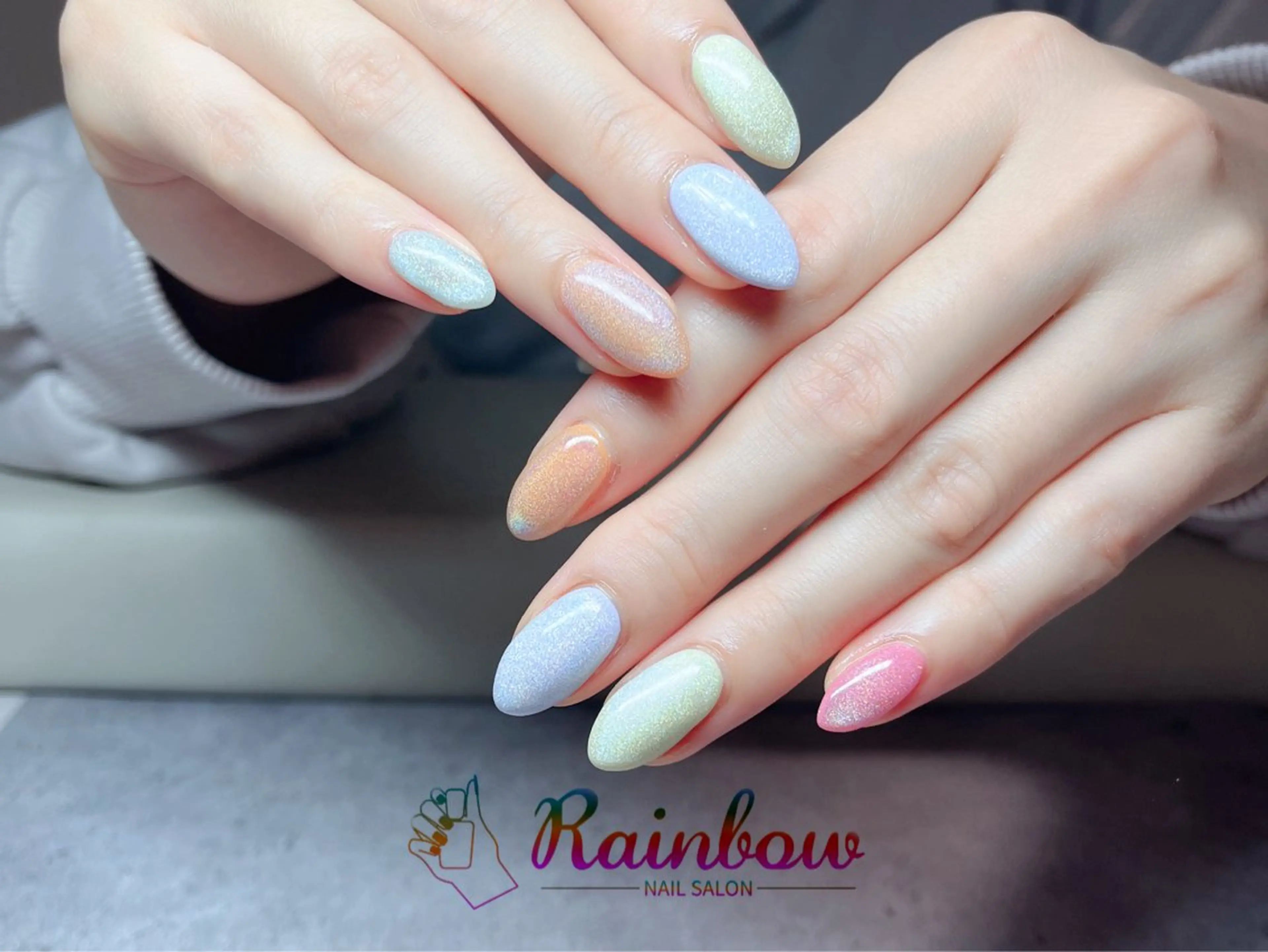 ネイル ハンドネイル Rainbow Nailのネイルデザイン