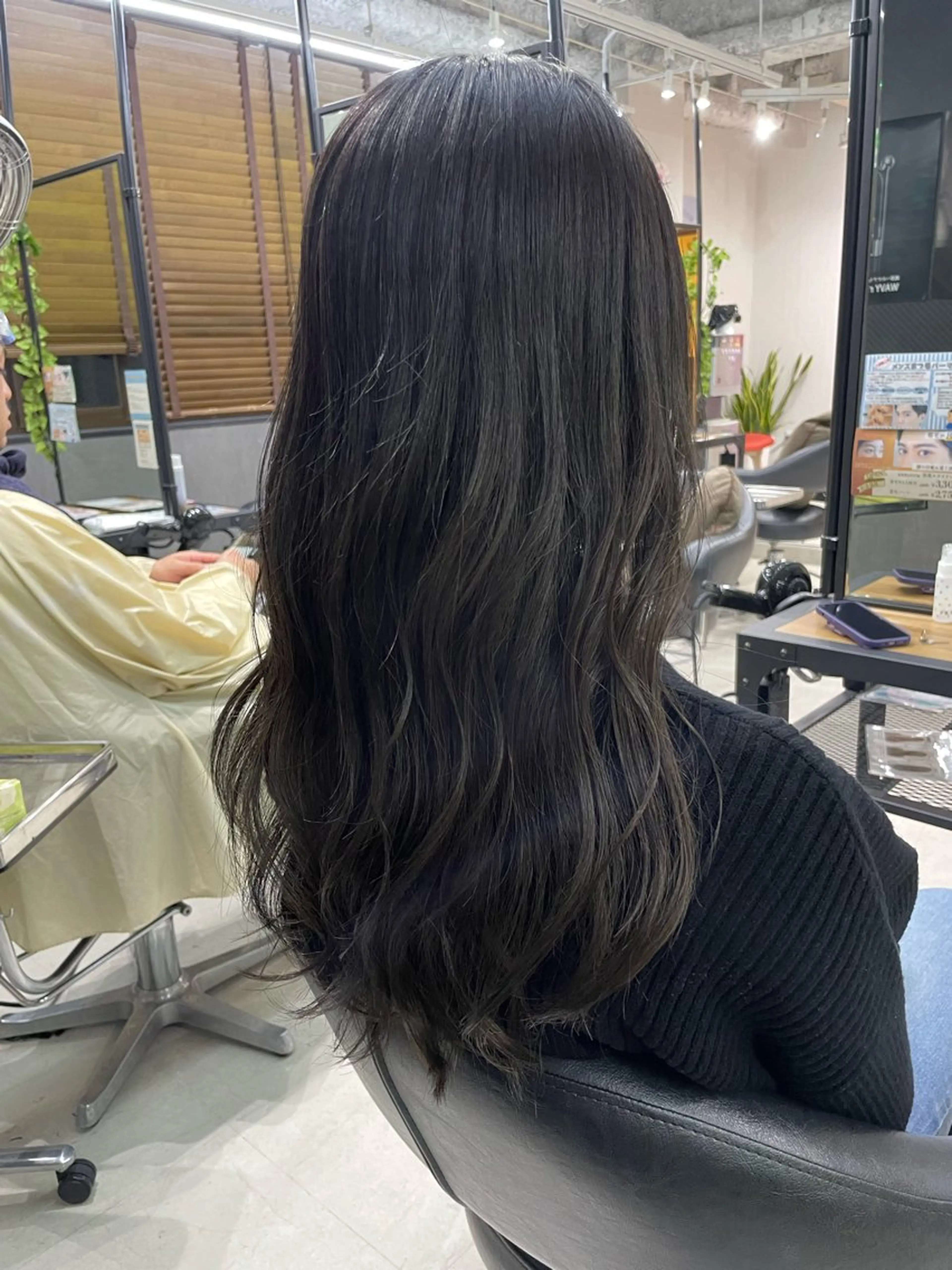 ロング カラー s mのヘアスタイル