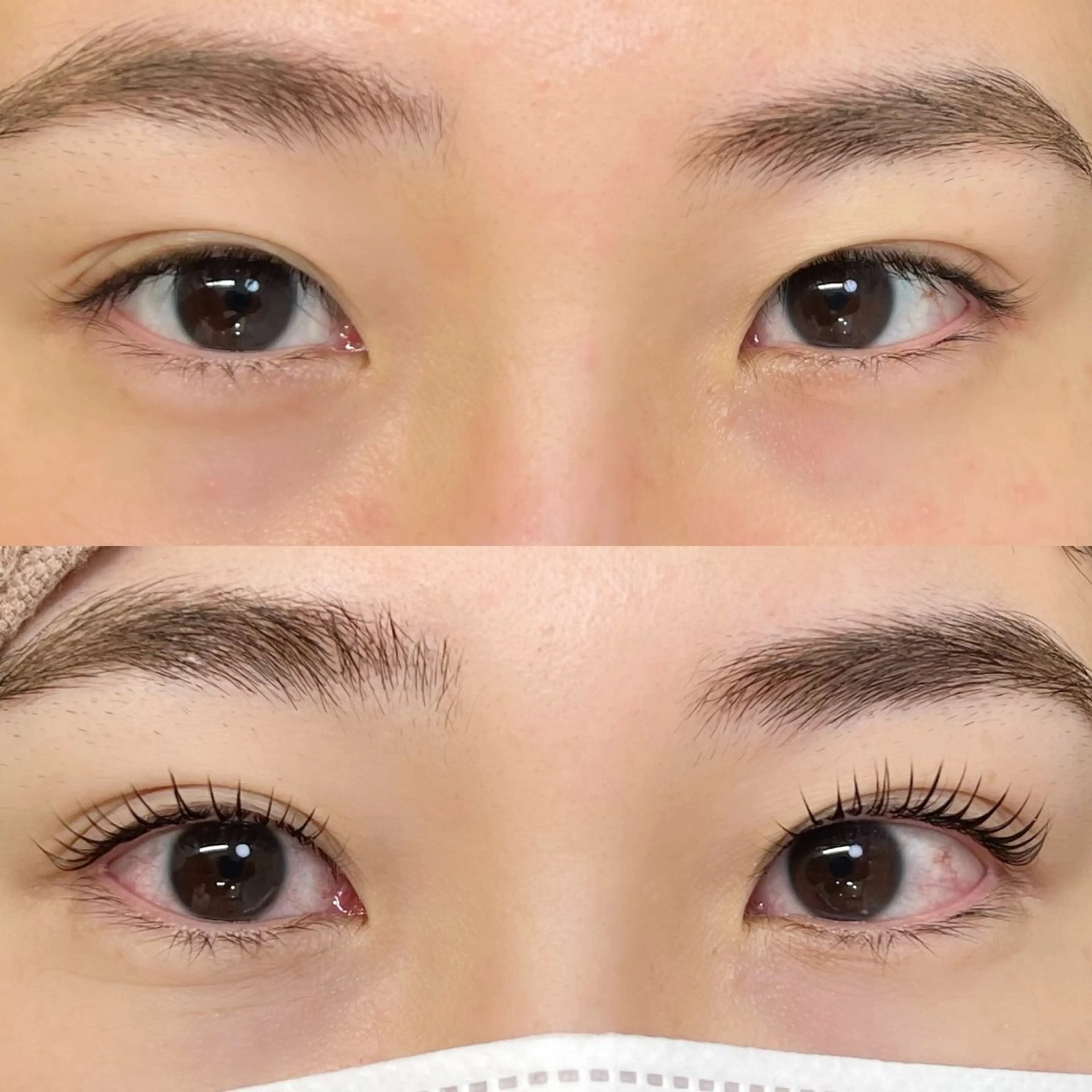 マツエク・マツパ フラットラッシュ ナチュラル パリジェンヌラッシュリフト まつげパーマ ワンホンマツエク マツエク Cherie Kawaguchiのマツエク・マツパデザイン