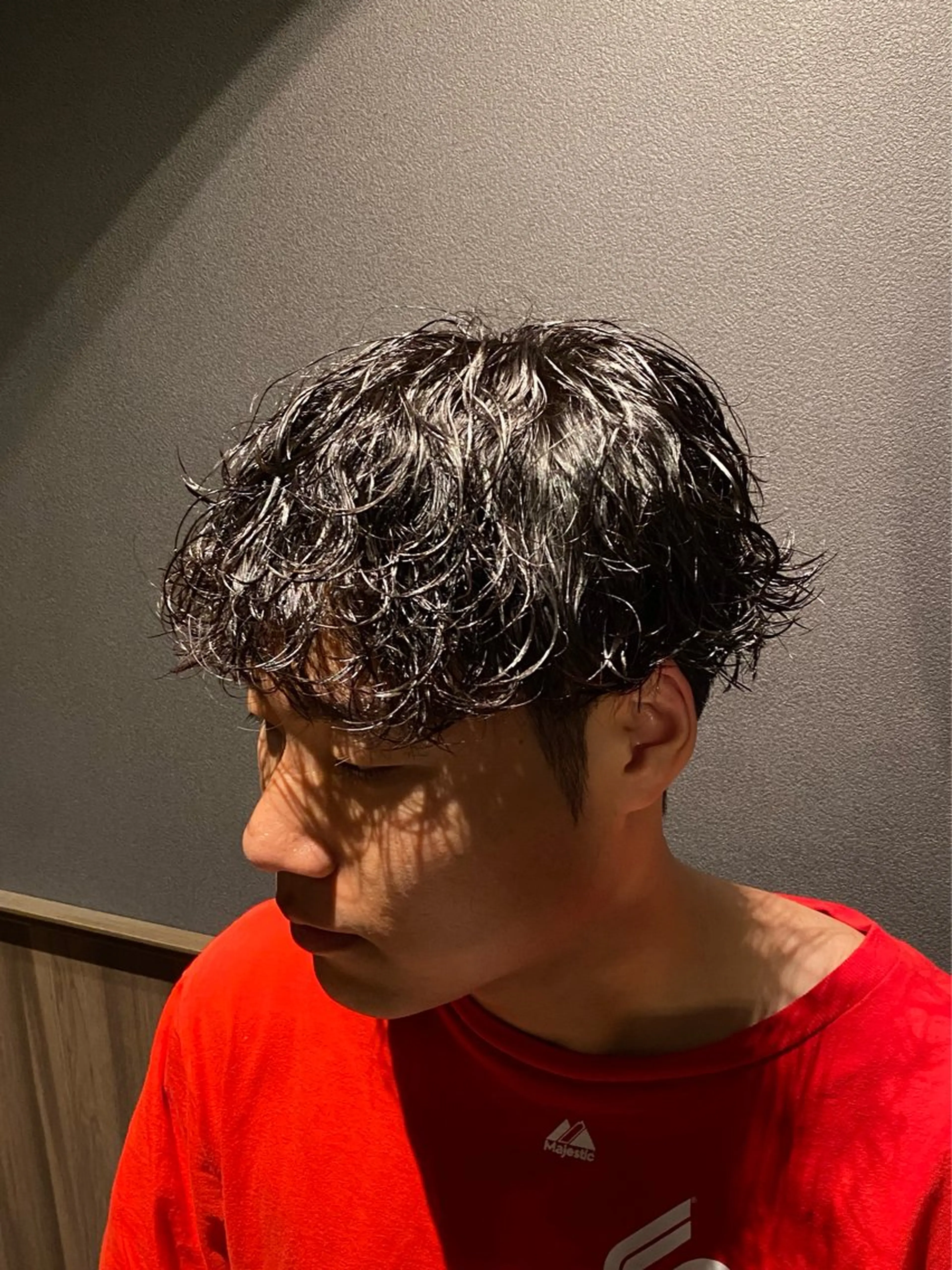 ミディアム ミディアムパーマ カット パーマ 中山 海生のヘアスタイル