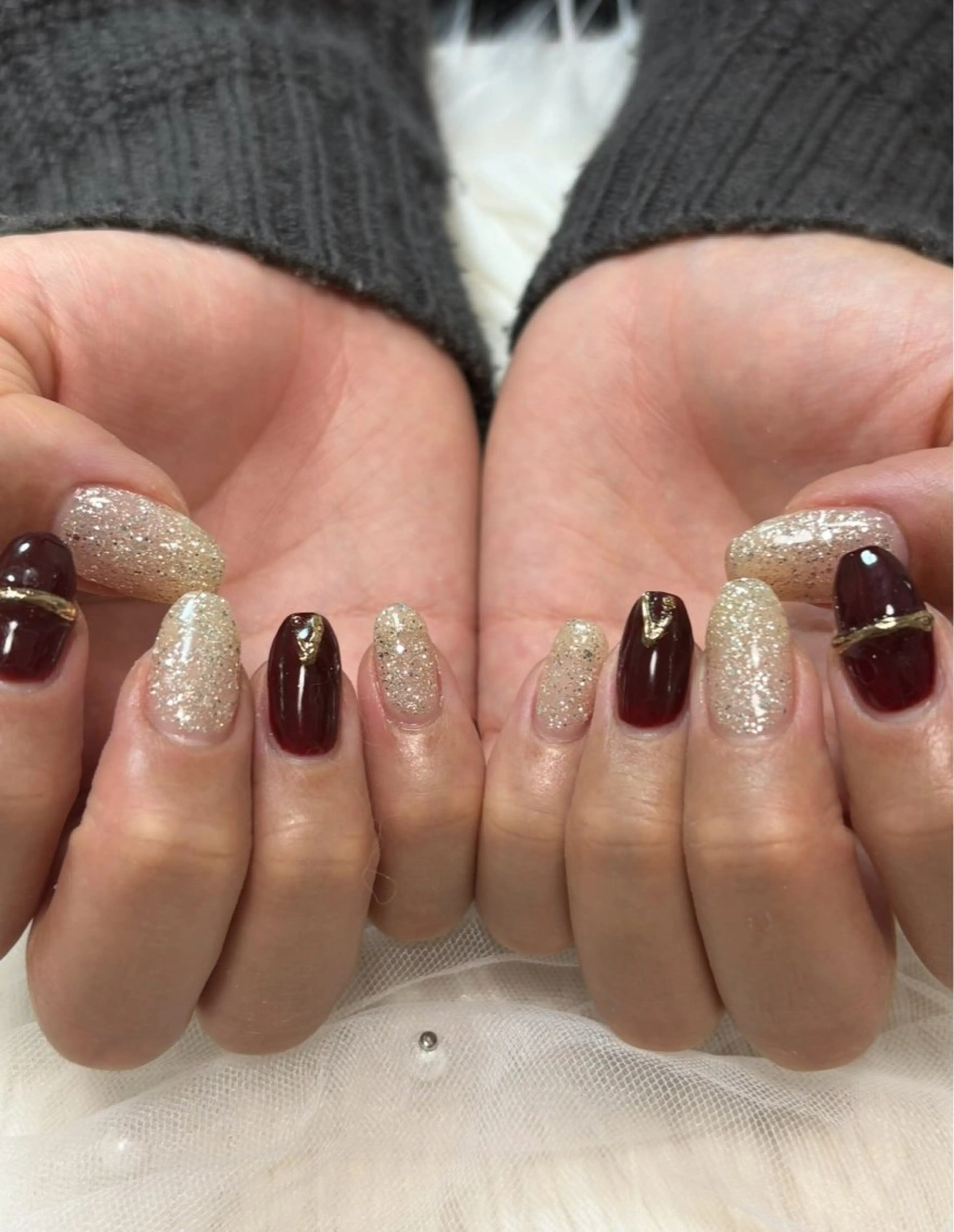 ネイル ハンドネイル Allybell🫧 Momokaのネイルデザイン