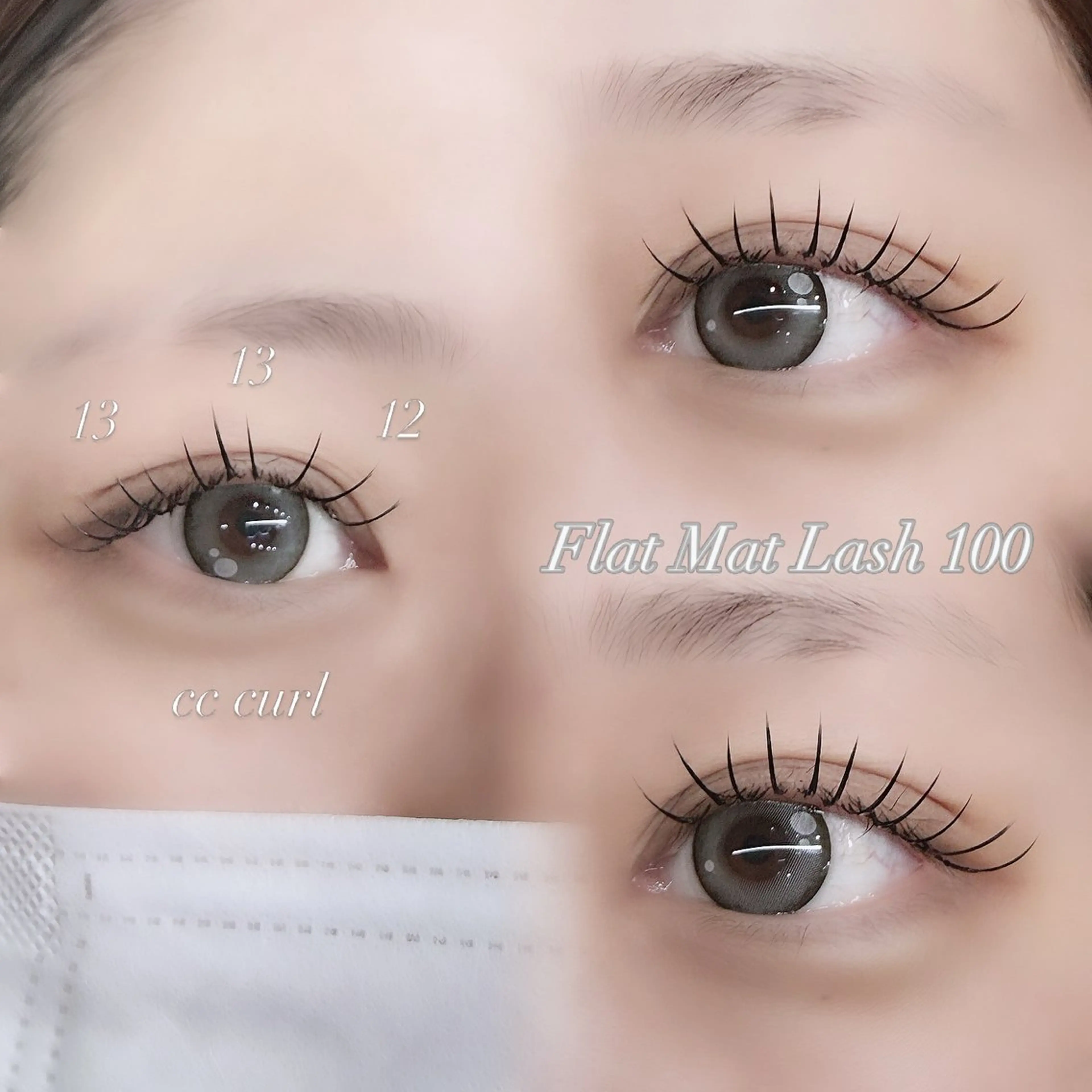 マツエク・マツパ マツエク BaseMent eYeSPOTのマツエク・マツパデザイン