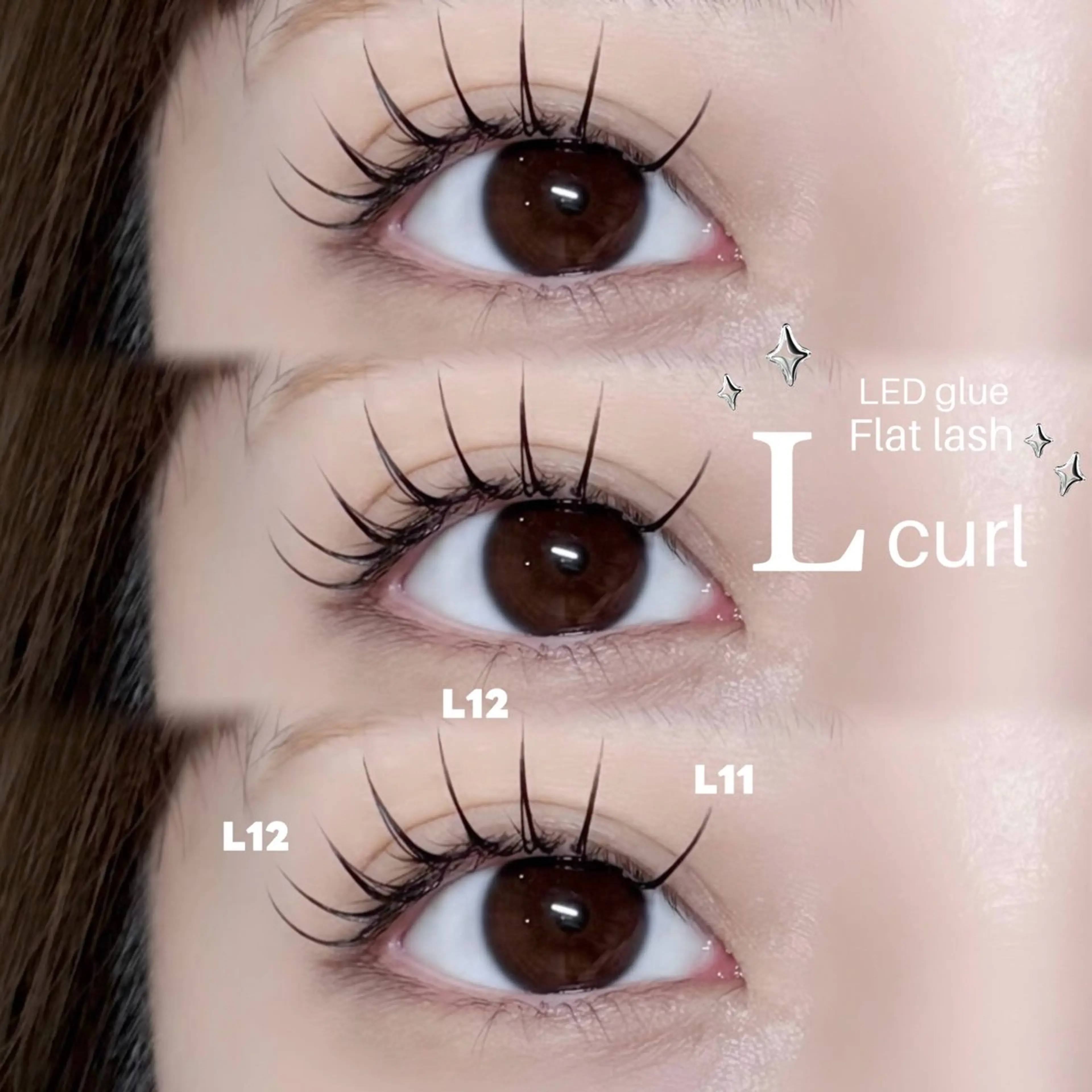 マツエク・マツパ Lカール LASH muse所属・LASH Muse AKOのマツエク・マツパデザイン