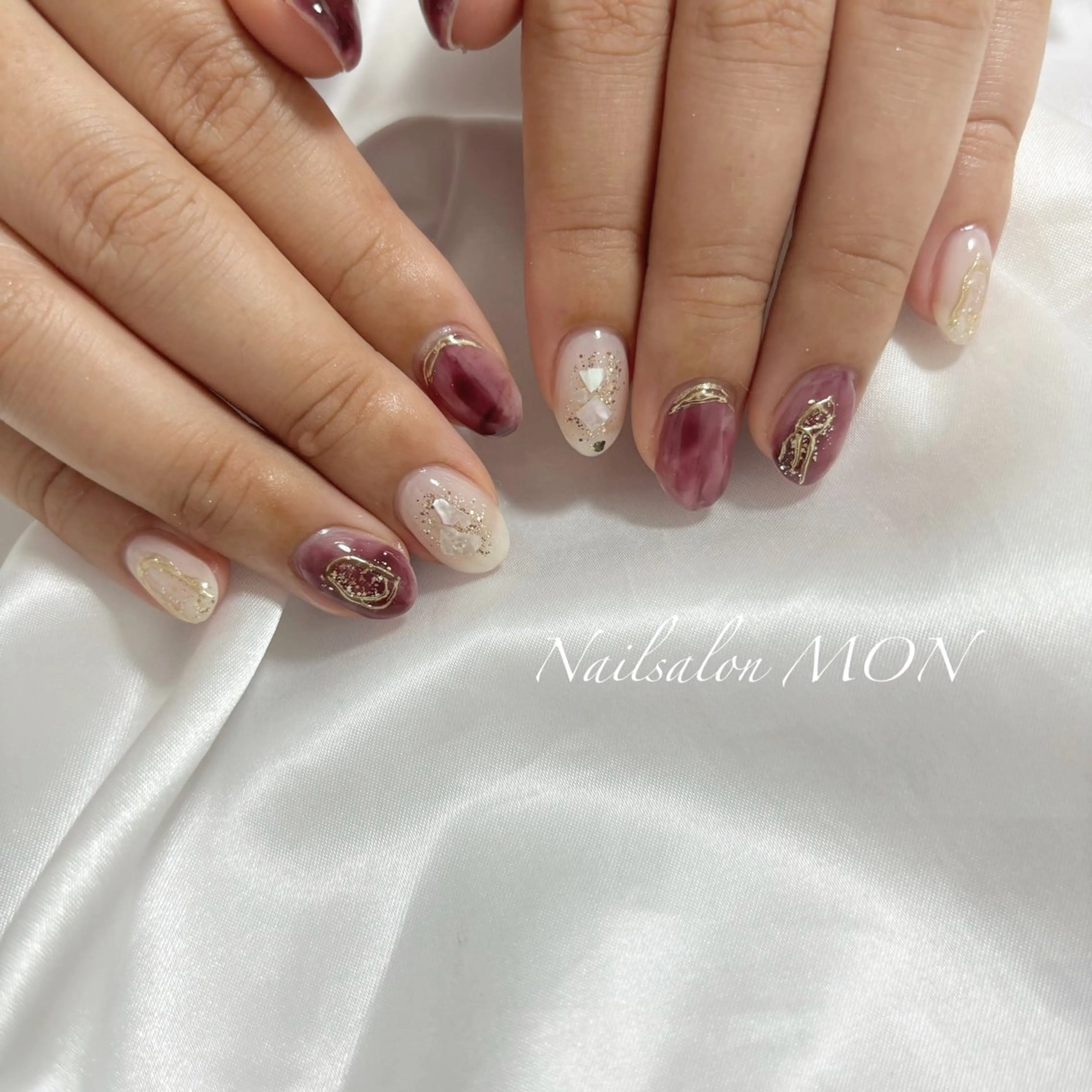 ネイル ハンドネイル Nailsalon MONのネイルデザイン