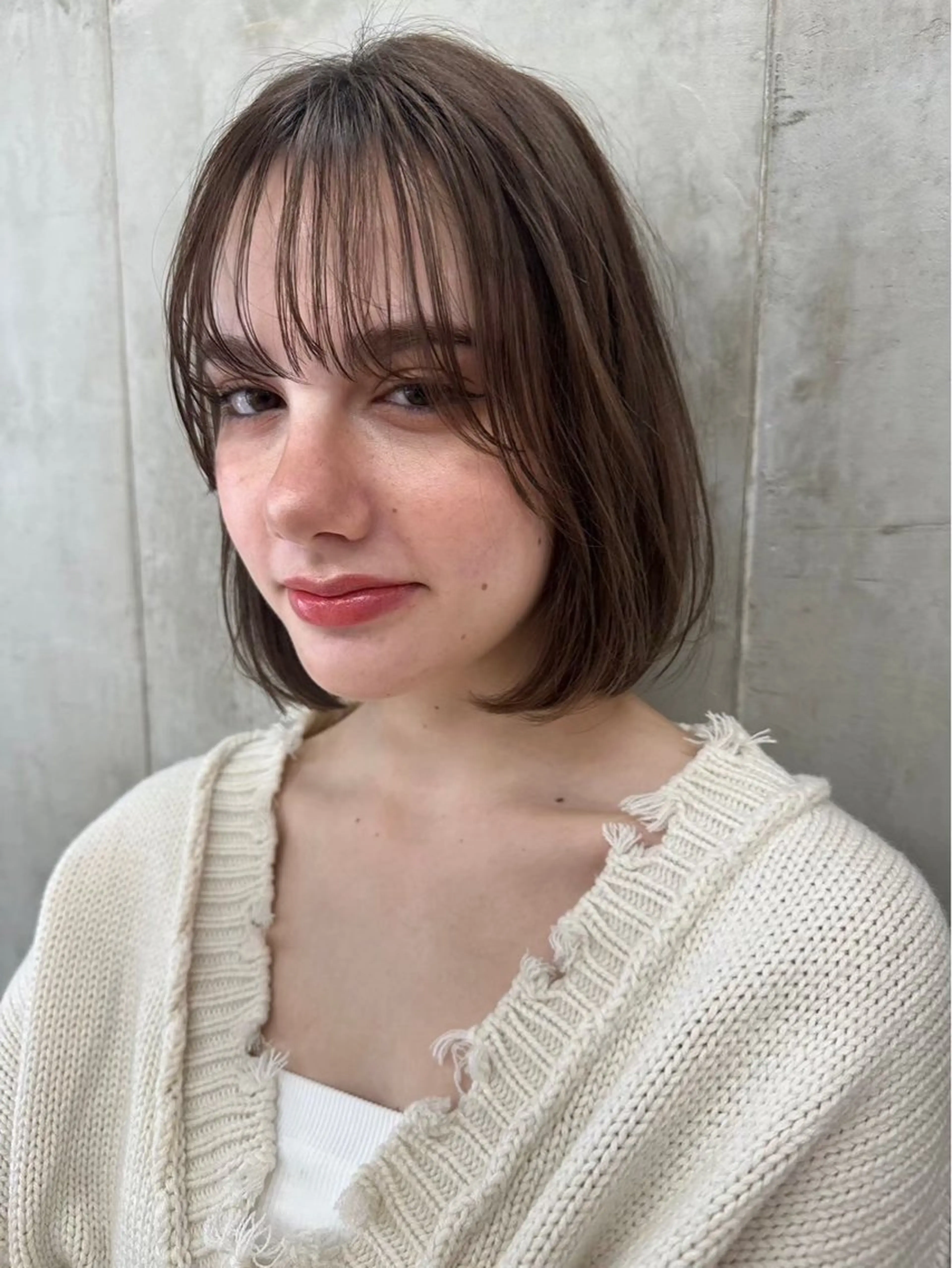 ショート カラー ベージュカラー ブリーチ ケアブリーチ 透明感カラー ダブルカラー カット SALT WATER所属・🫐 𝐌𝐚𝐨 🫐似合わせcutのヘアスタイル