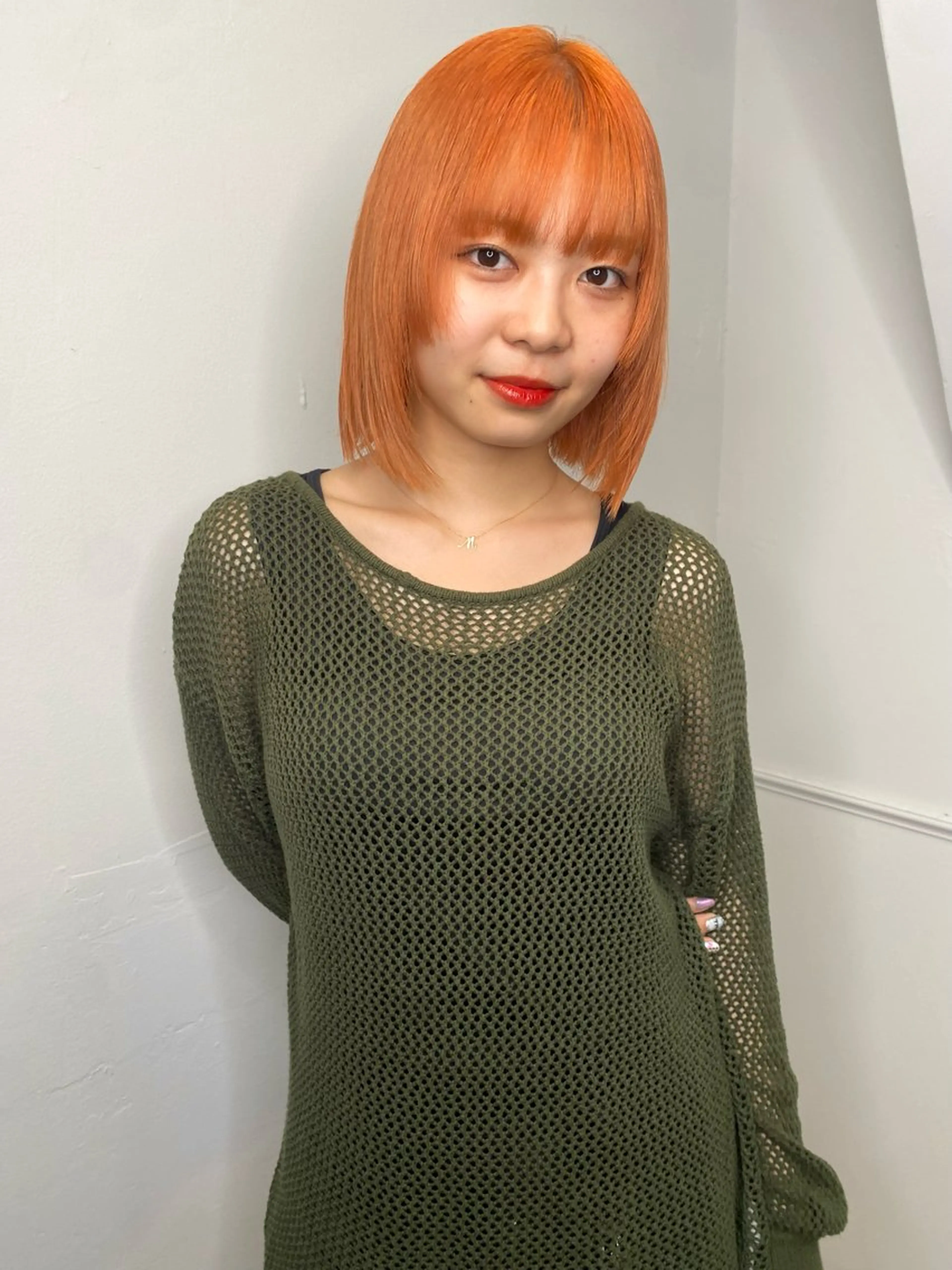 ミディアム カラー land所属・透明感カラー/レイヤ ー🌙Honokaのヘアスタイル