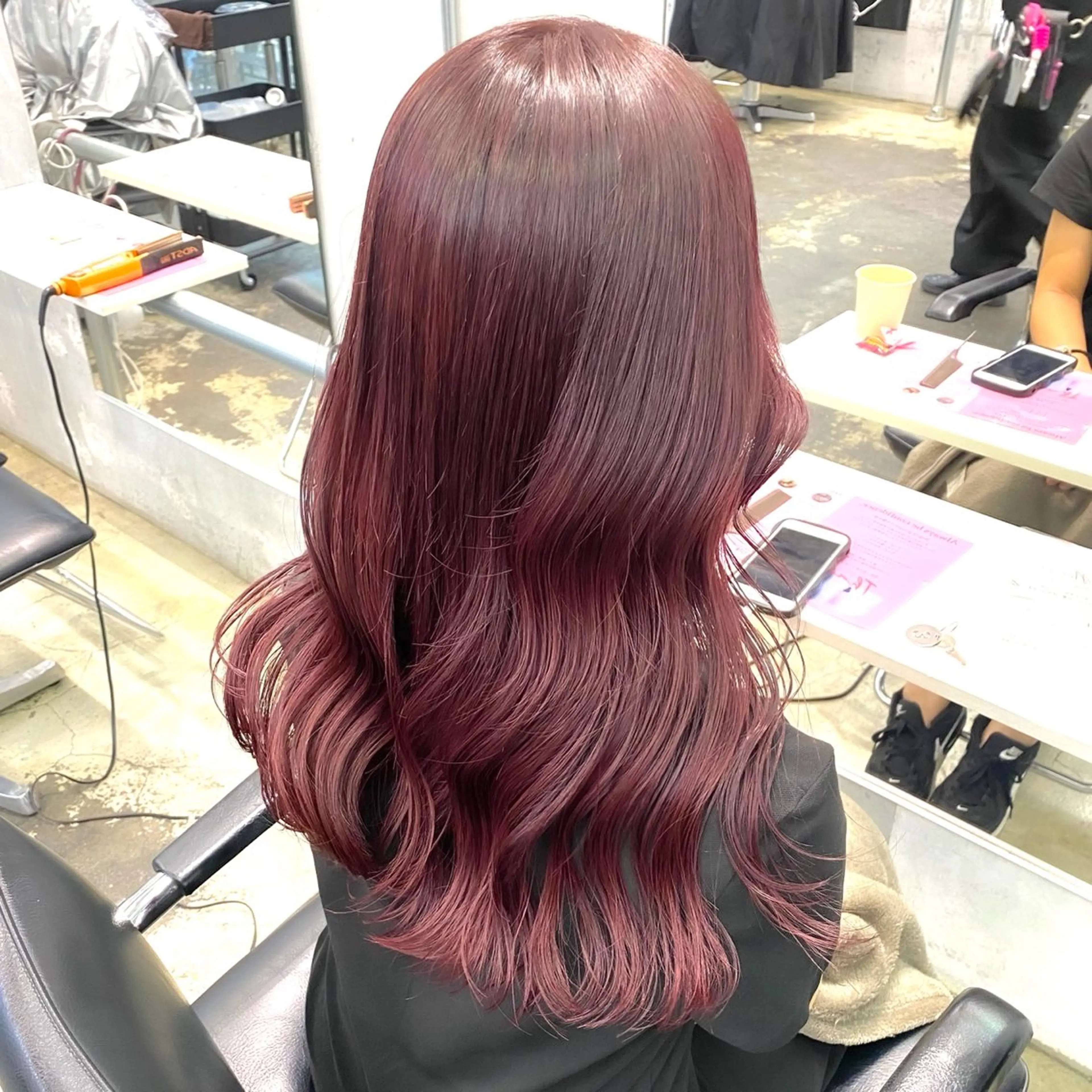 セミロング カラー ヘアアレンジ カット ヘアカラー トリートメント 💗💗韓国レイヤー yu-ki💗💗のヘアスタイル