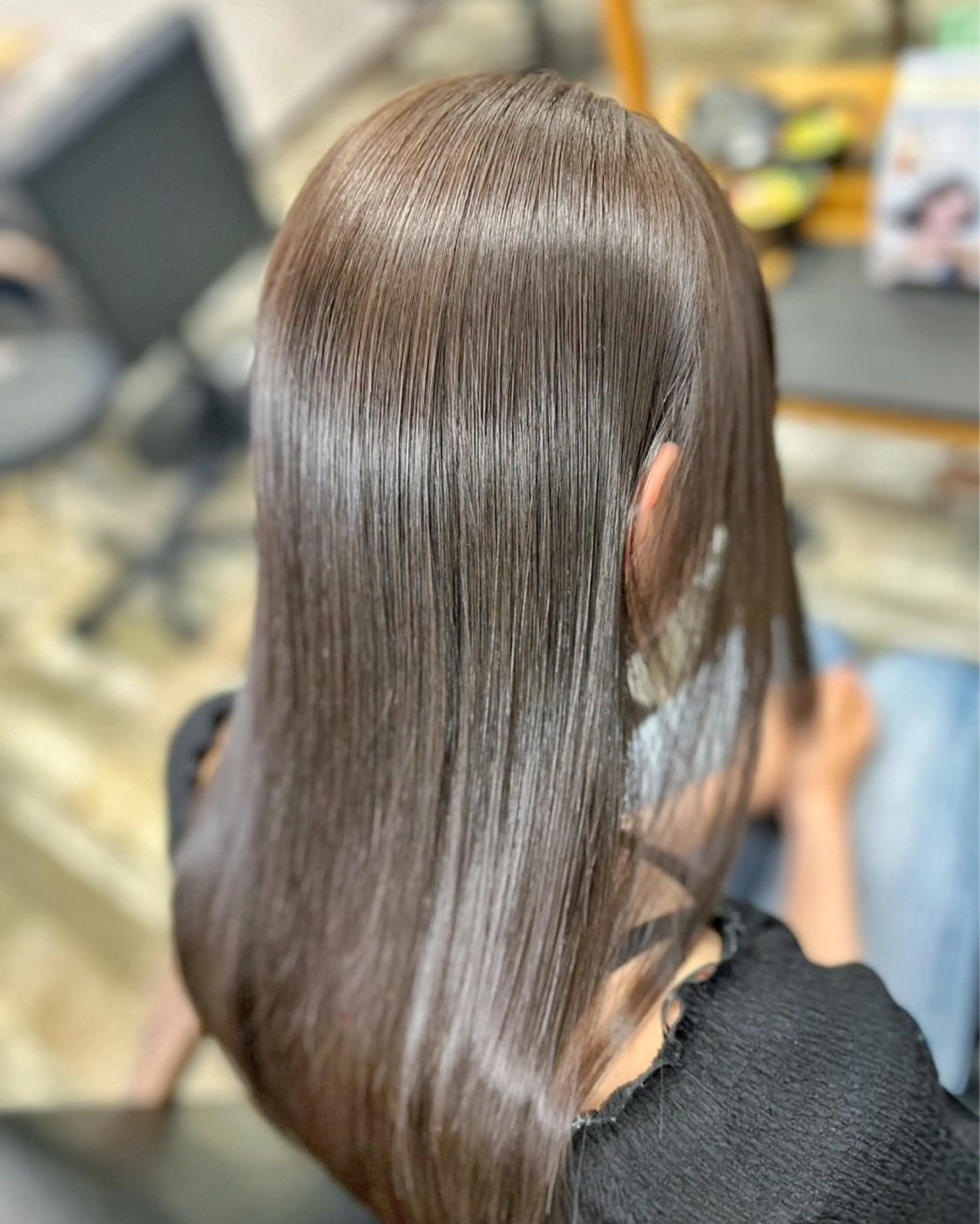 【サラ艶美髪プラン💎】カット＋縮毛矯正＋スペシャルトリートメント🌿✨️の写真