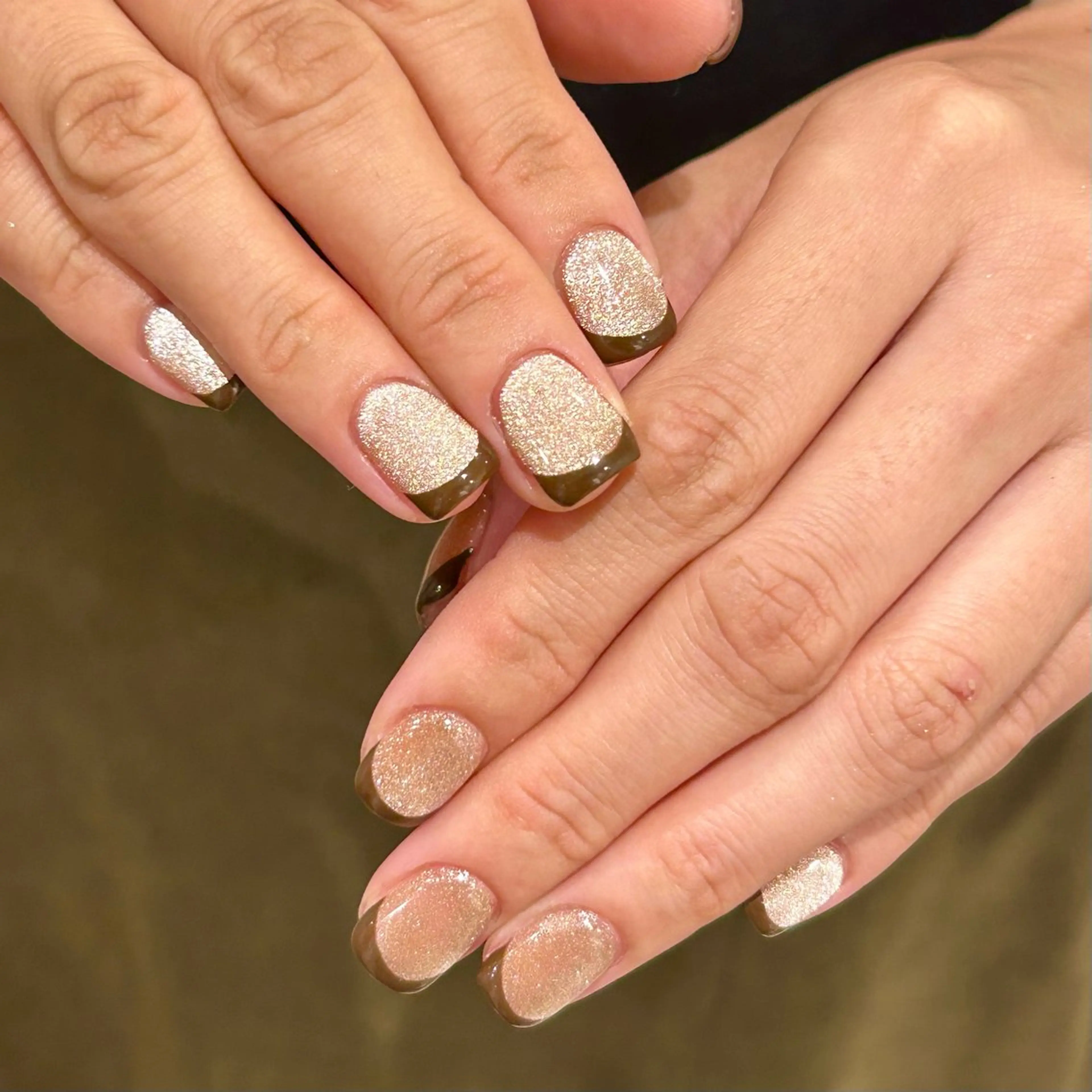 ネイル マグネットネイル ハンドネイル Bianca栄店 みさとのネイルデザイン