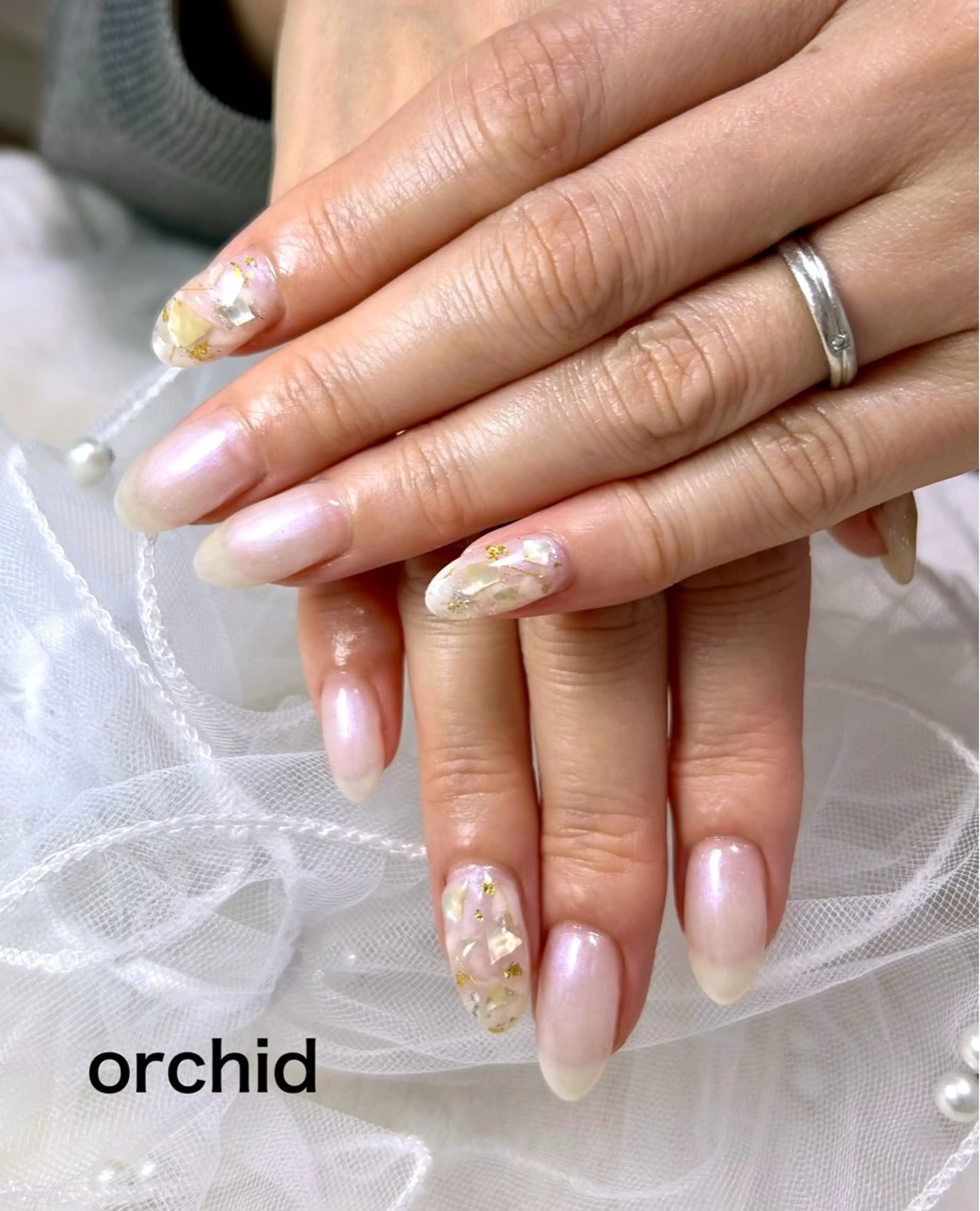 ネイル orchid ♡オーキッドのネイルデザイン