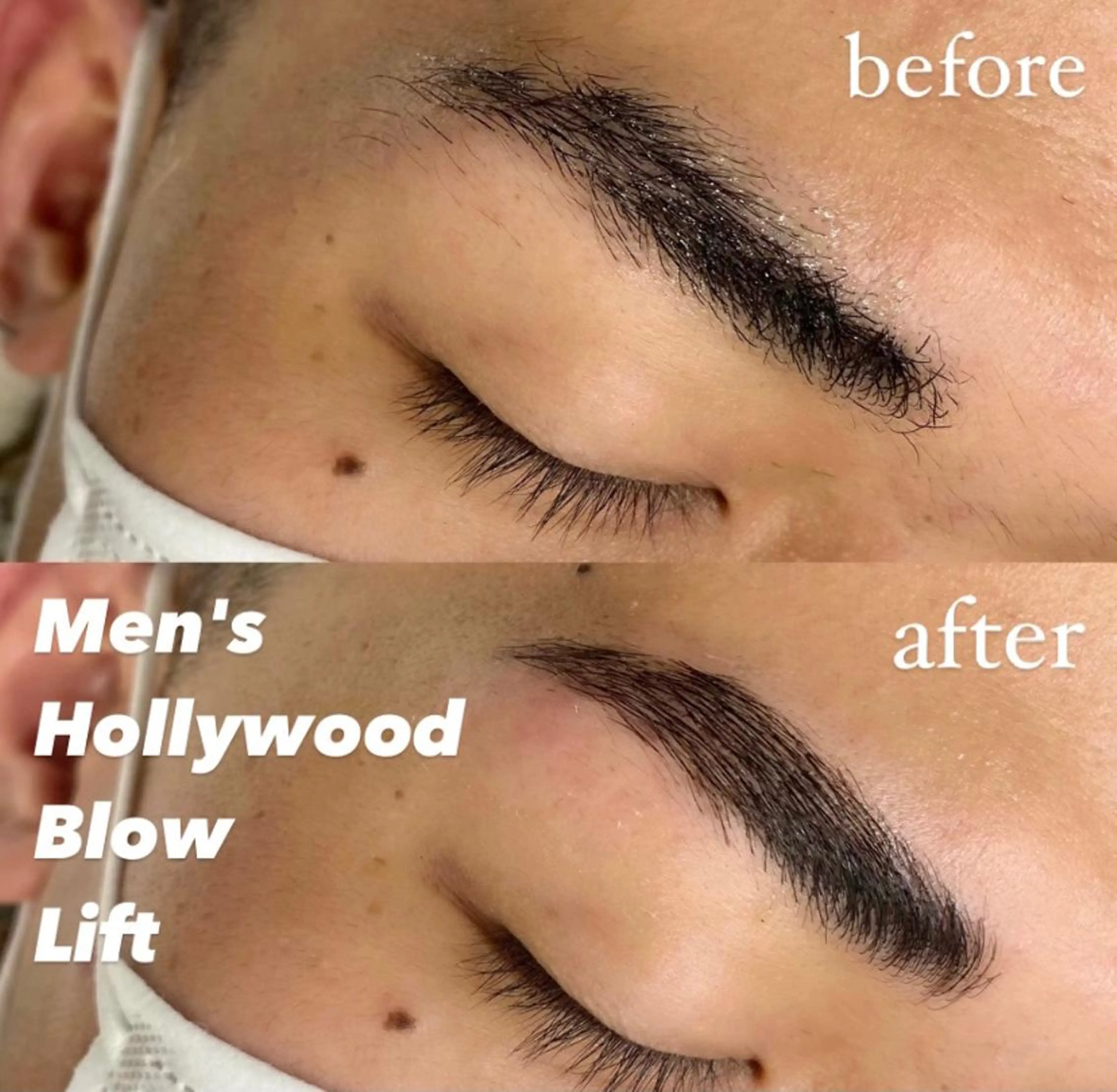 アイブロウ ハリウッドブロウリフト メンズアイブロウ ワックス脱毛 その他(アイブロウ) パリエク💎眉毛 MinatoRemiのマツエク・マツパデザイン