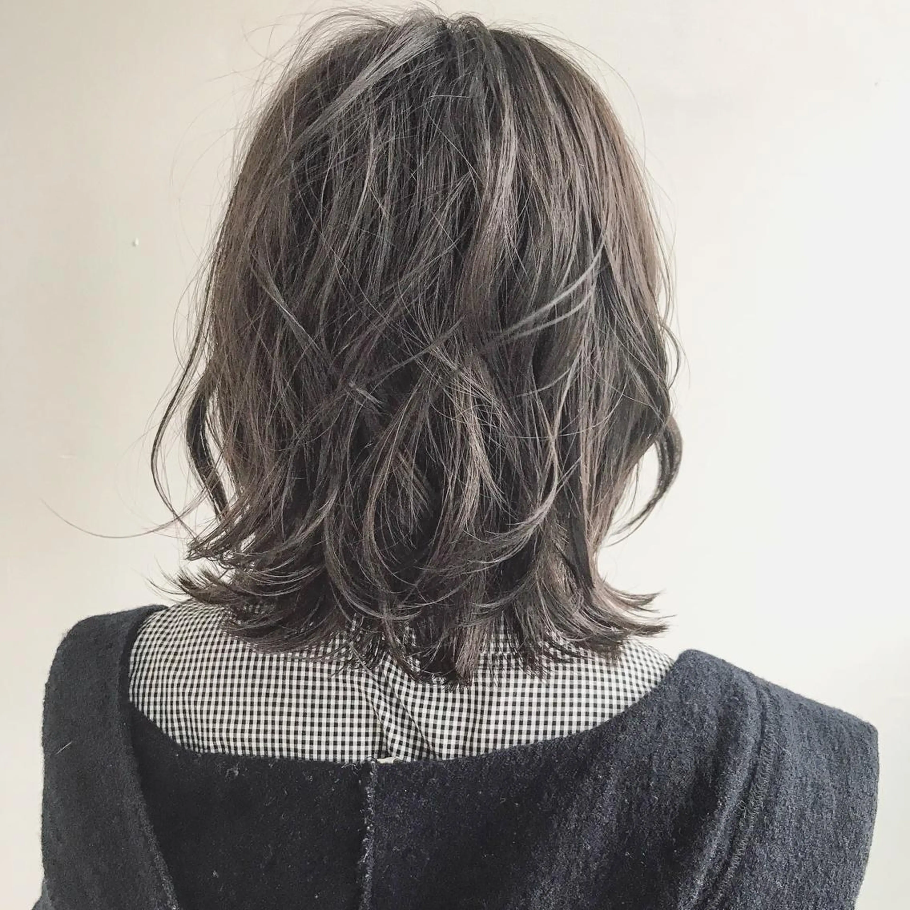 ミディアム カラー ショート/レイヤー なら石井知希のヘアスタイル