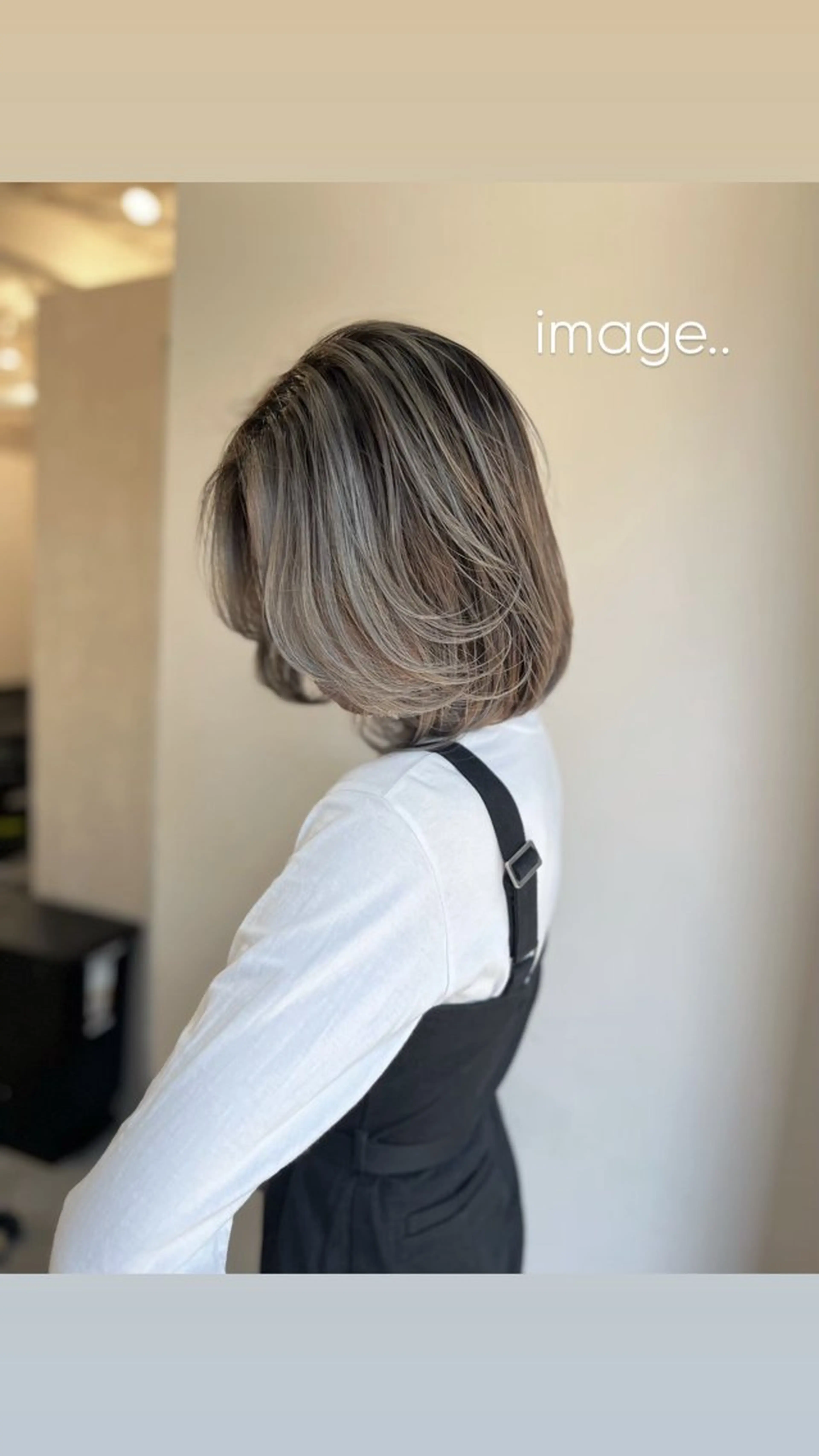 バレイヤージュの写真