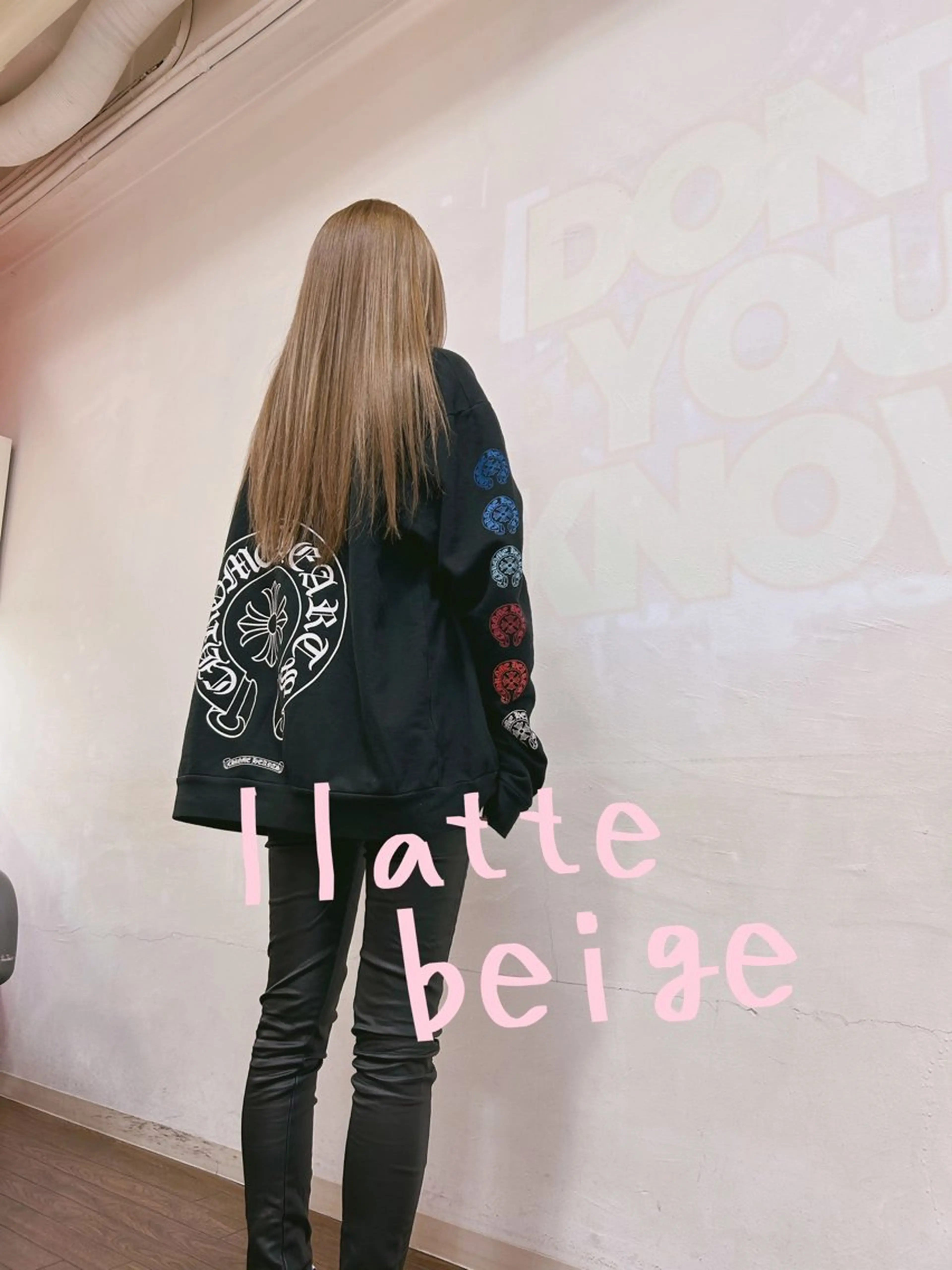 ロング カラー イルミナカラー ヘアカラー GLAD 萩原のヘアスタイル