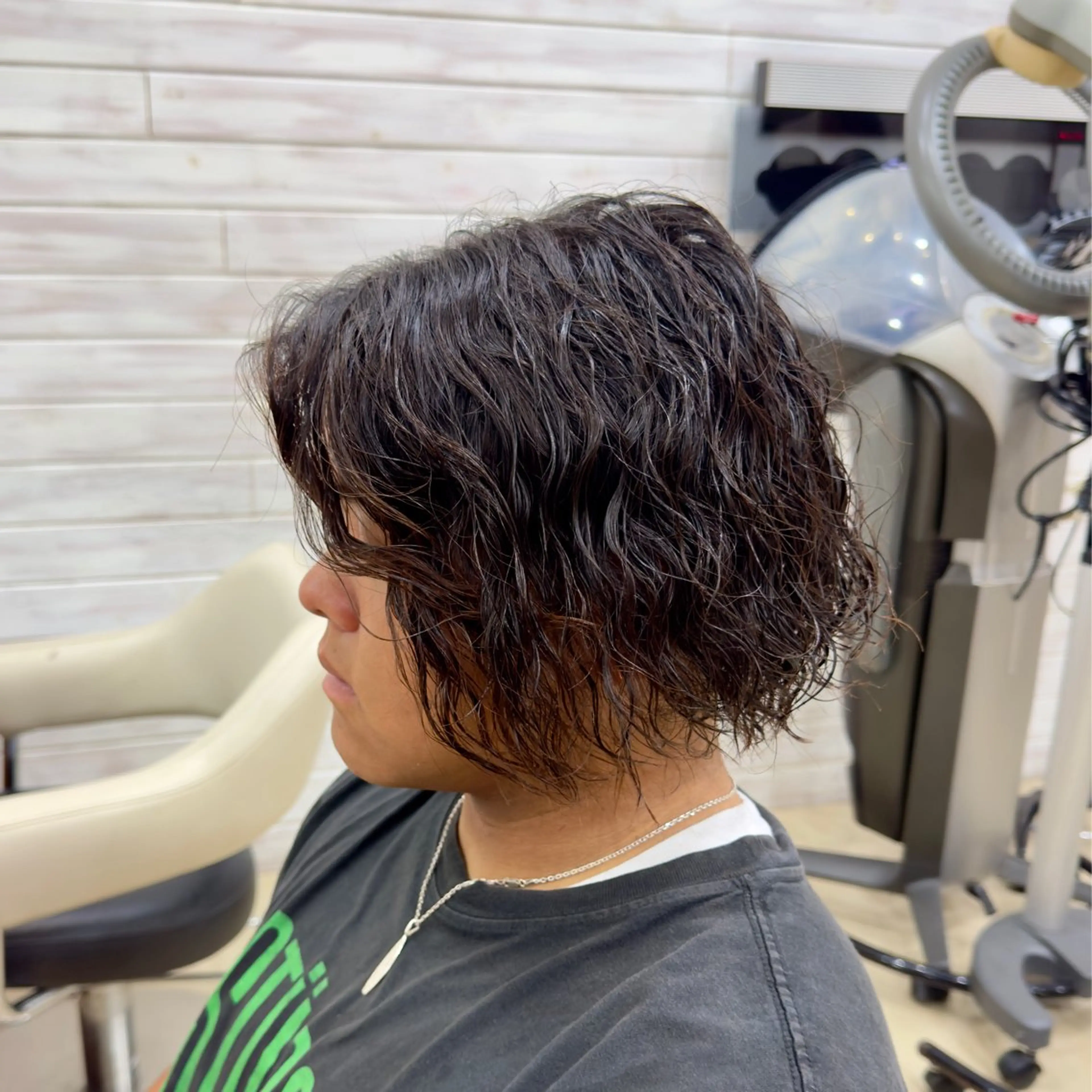 パーマ メンズ カット パーマ 🎍艶カラー🎍 ✨パーマ✨又吉のヘアスタイル