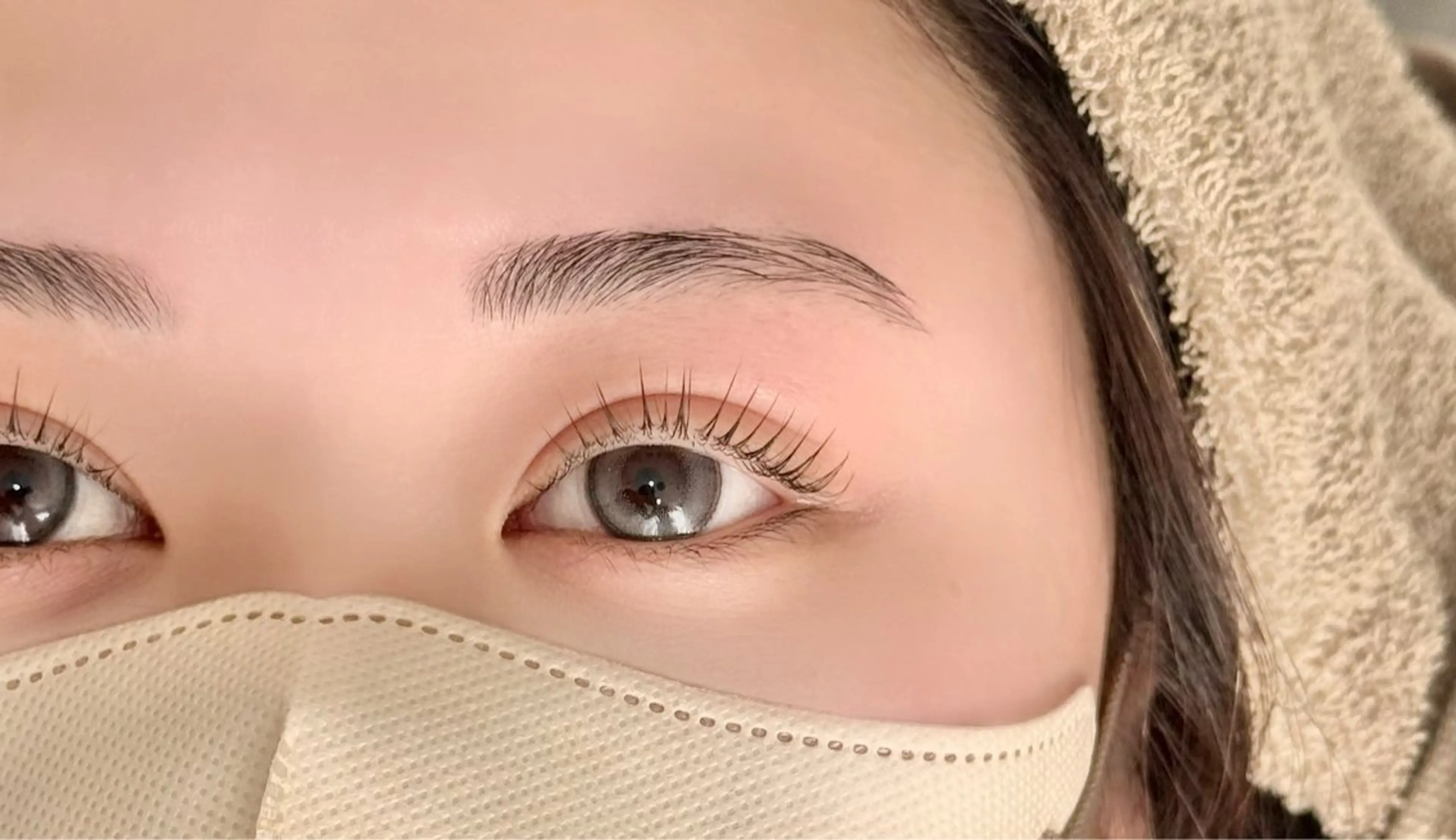 まつげパーマ　パリジェンヌ　メーテル💕（上まつげ）の写真