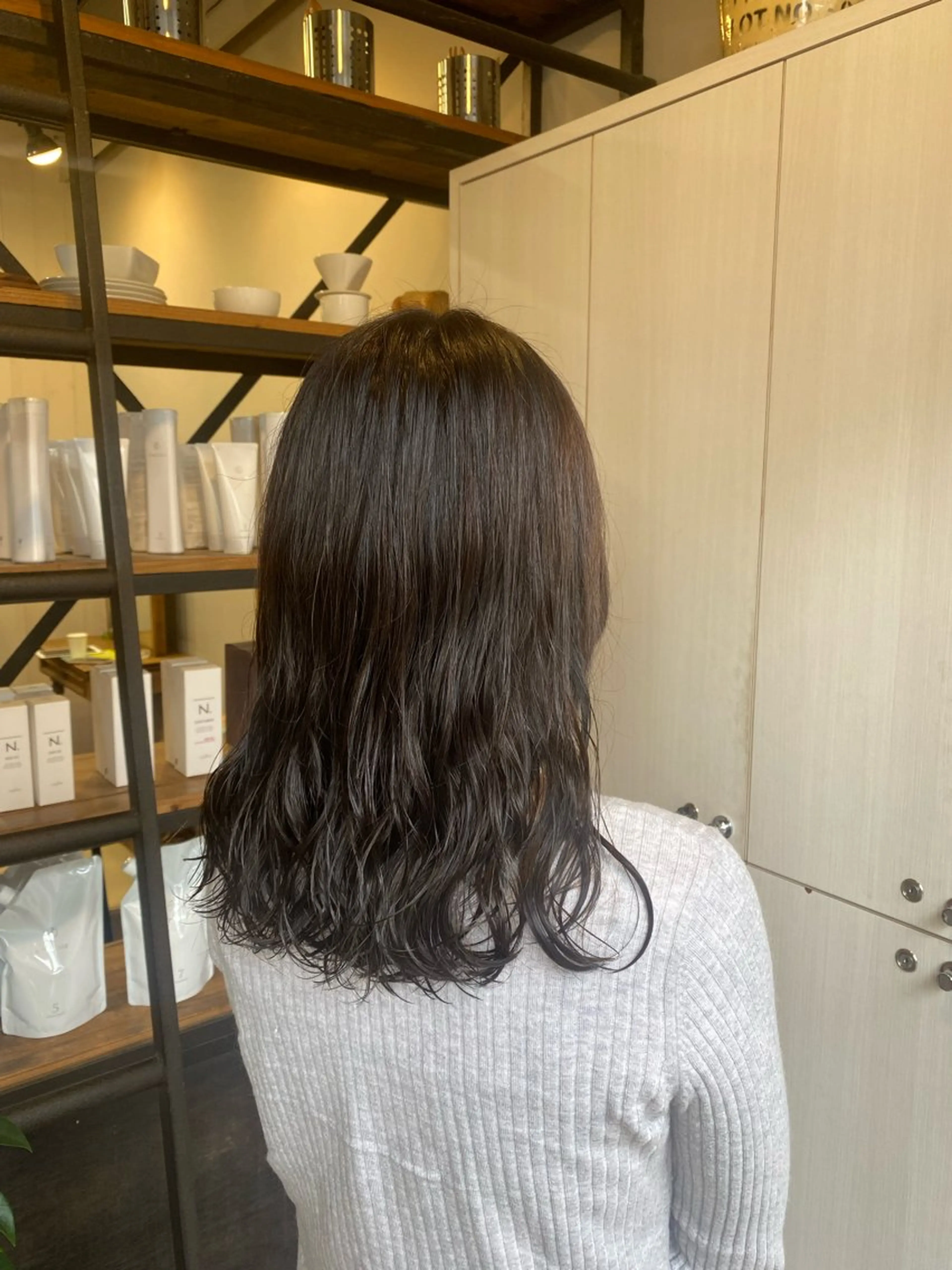 ロング ヘアカラー つじ みさきのヘアスタイル