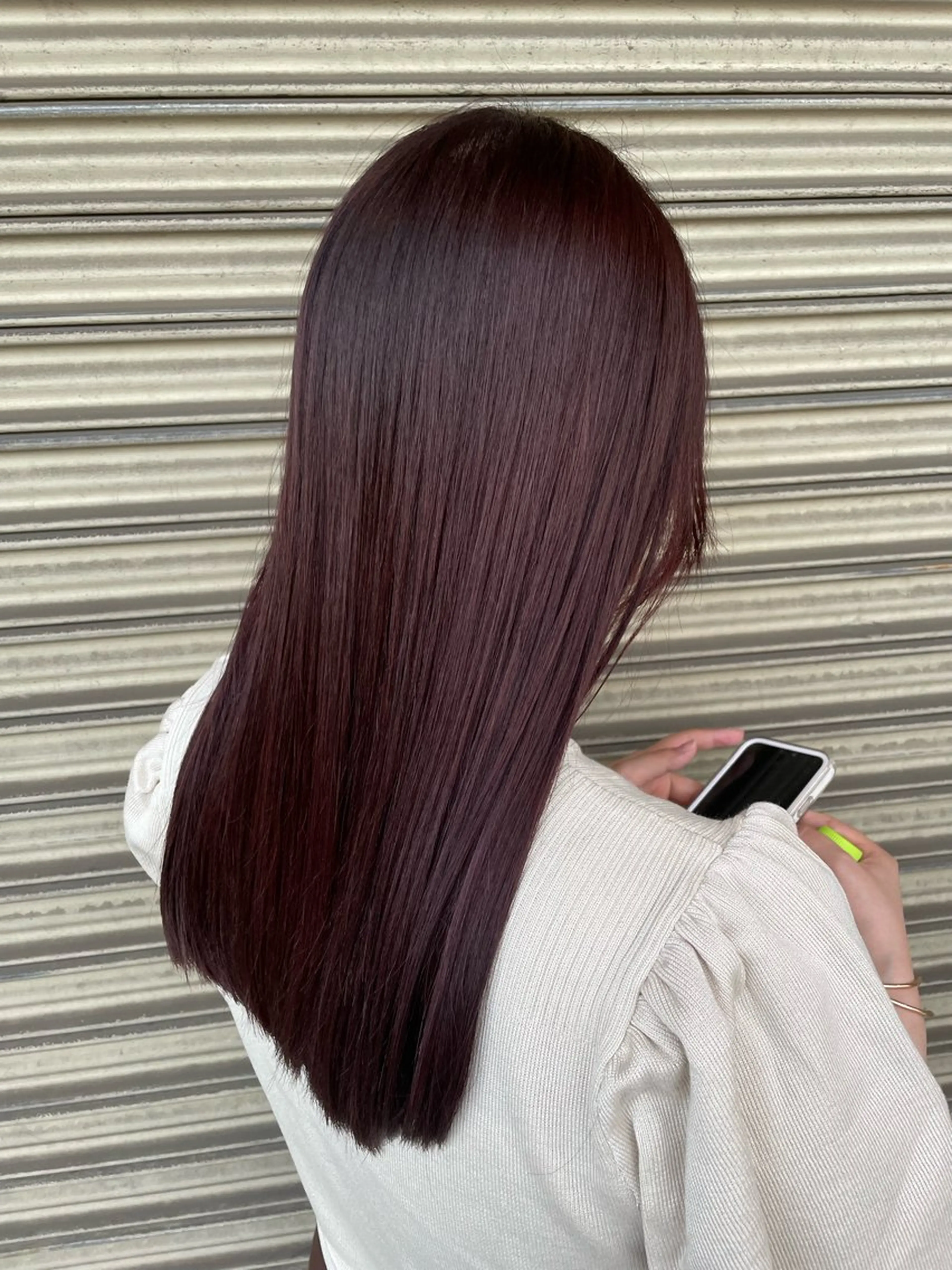 カラー ヒヨシ ルナのヘアスタイル