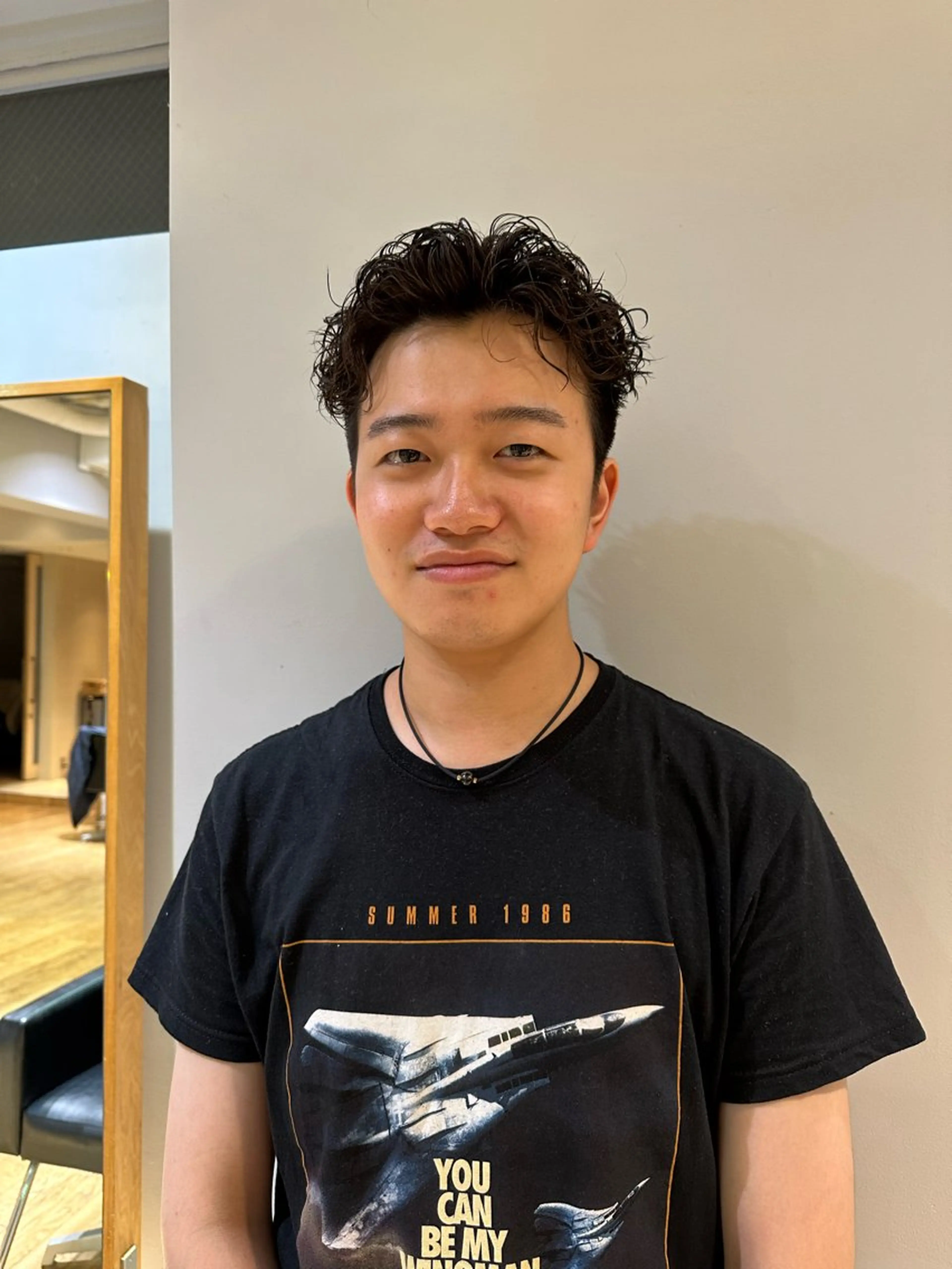 パーマ メンズ 似合わせカット /パーマ岡本淳平のヘアスタイル