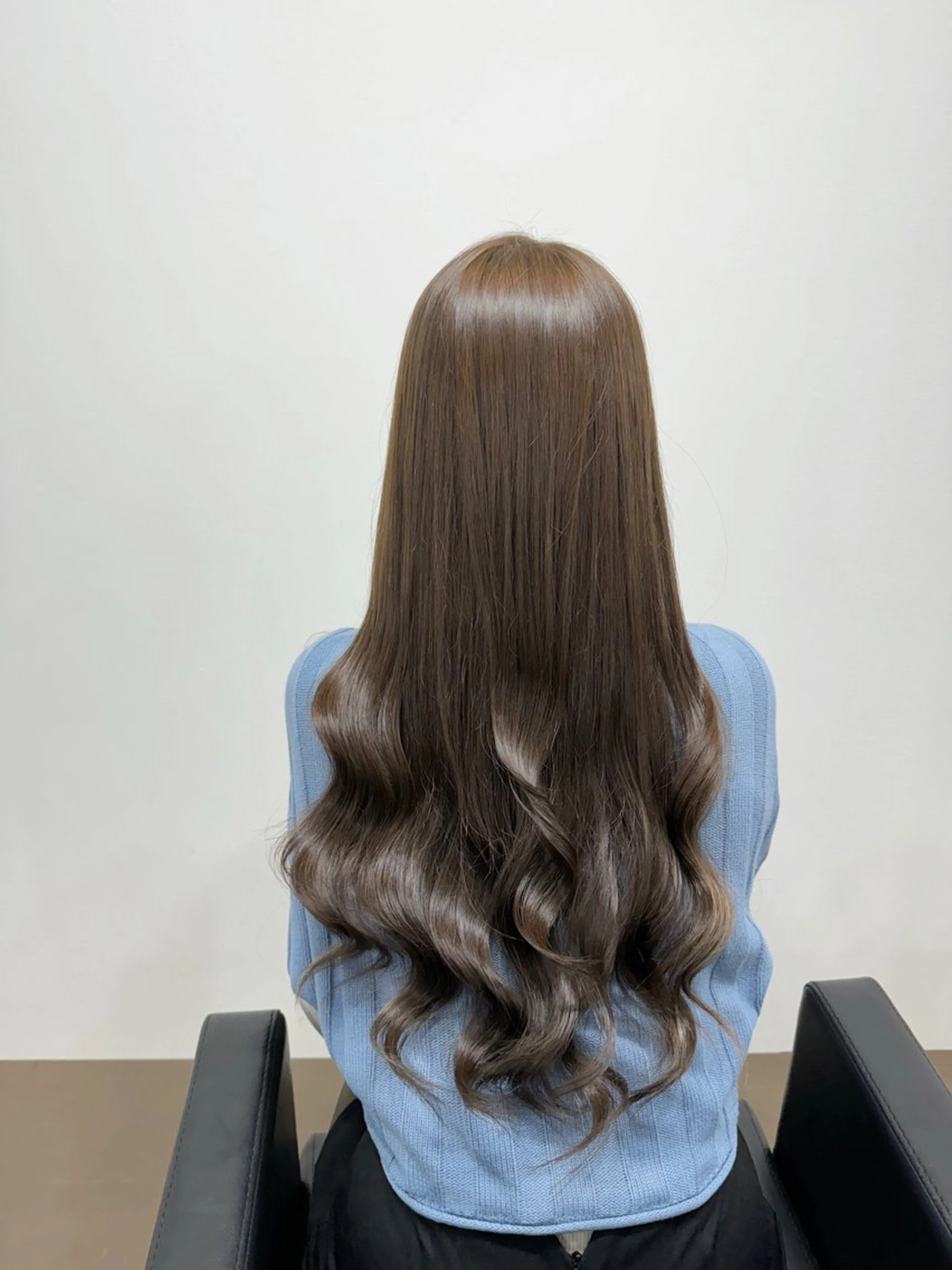ロング 川元 春奈のヘアスタイル