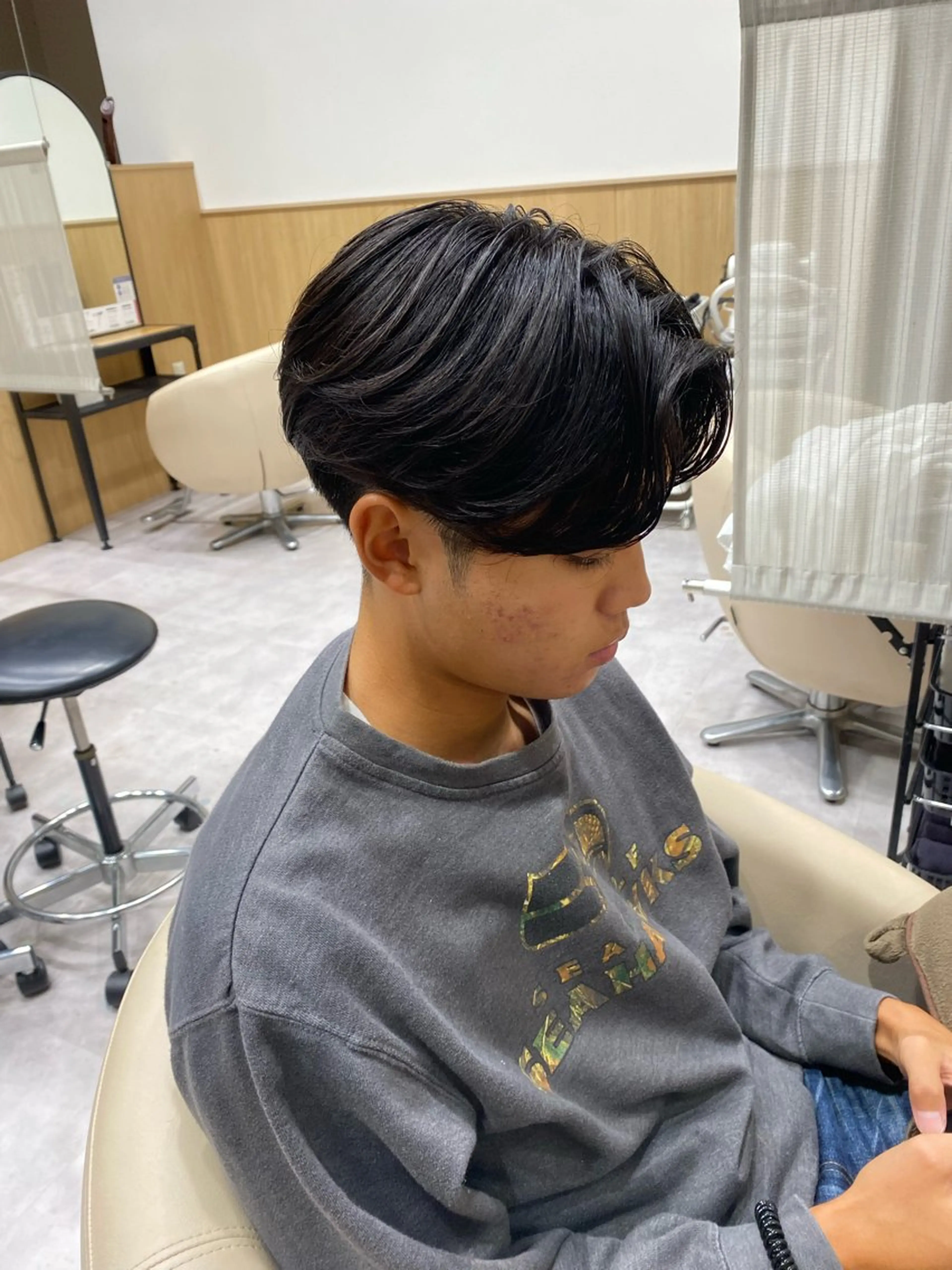 ショート パーマ メンズ UNIX所属・村上翼/ハンサム ショート/パーマのヘアスタイル