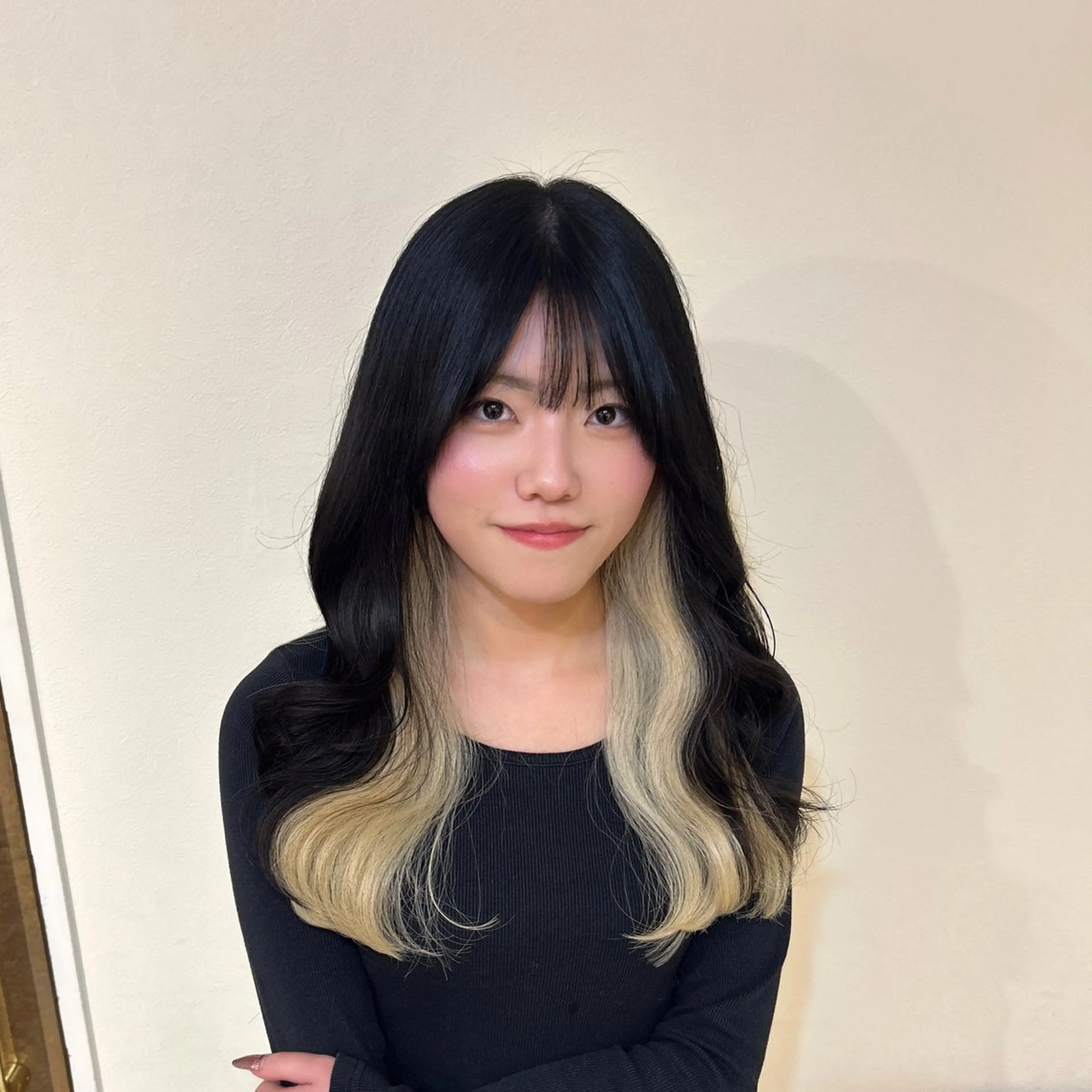 ロング くびれヘア レイヤーカット CreBiA 🌼こなつのヘアスタイル