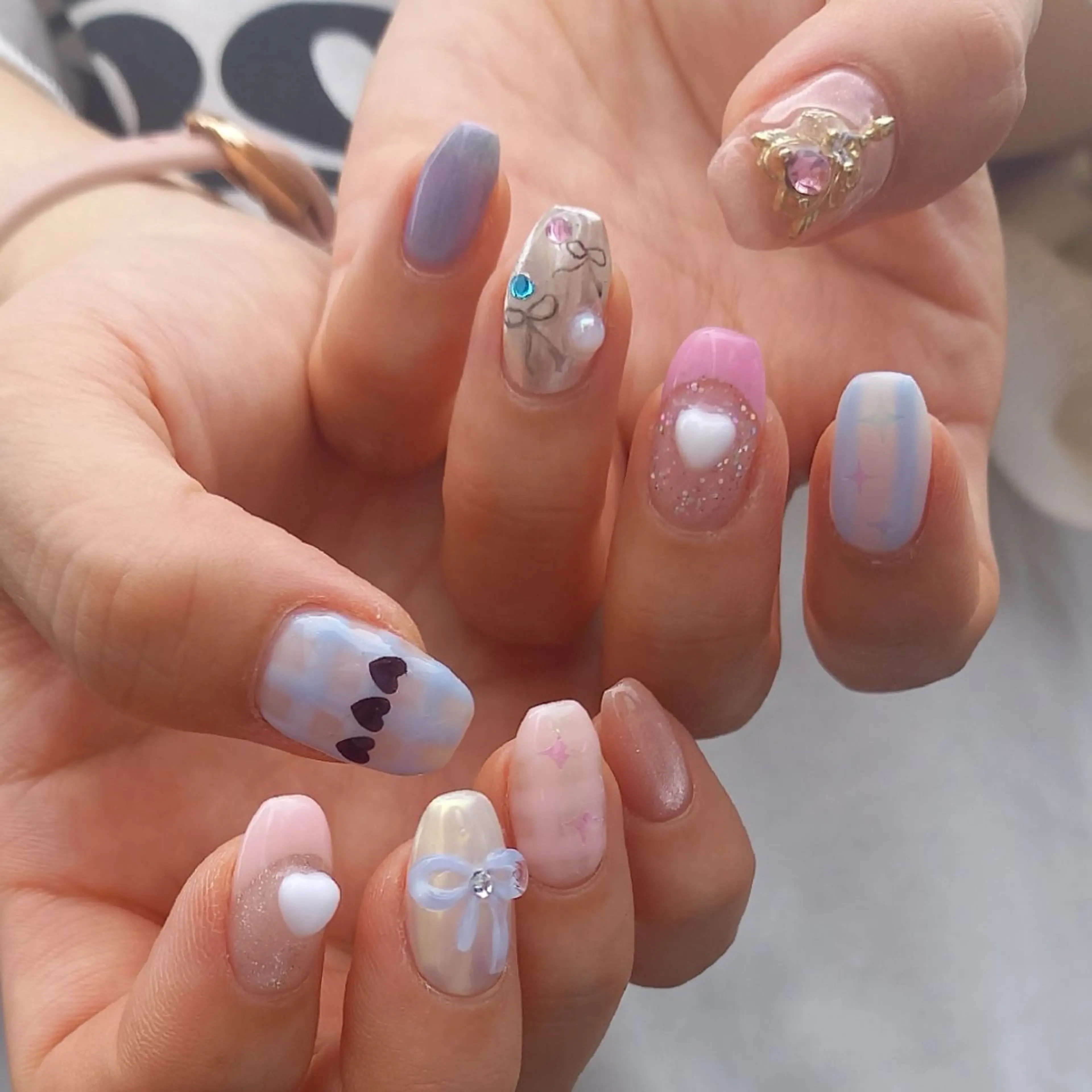 ネイル フットネイル ænon nailのネイルデザイン
