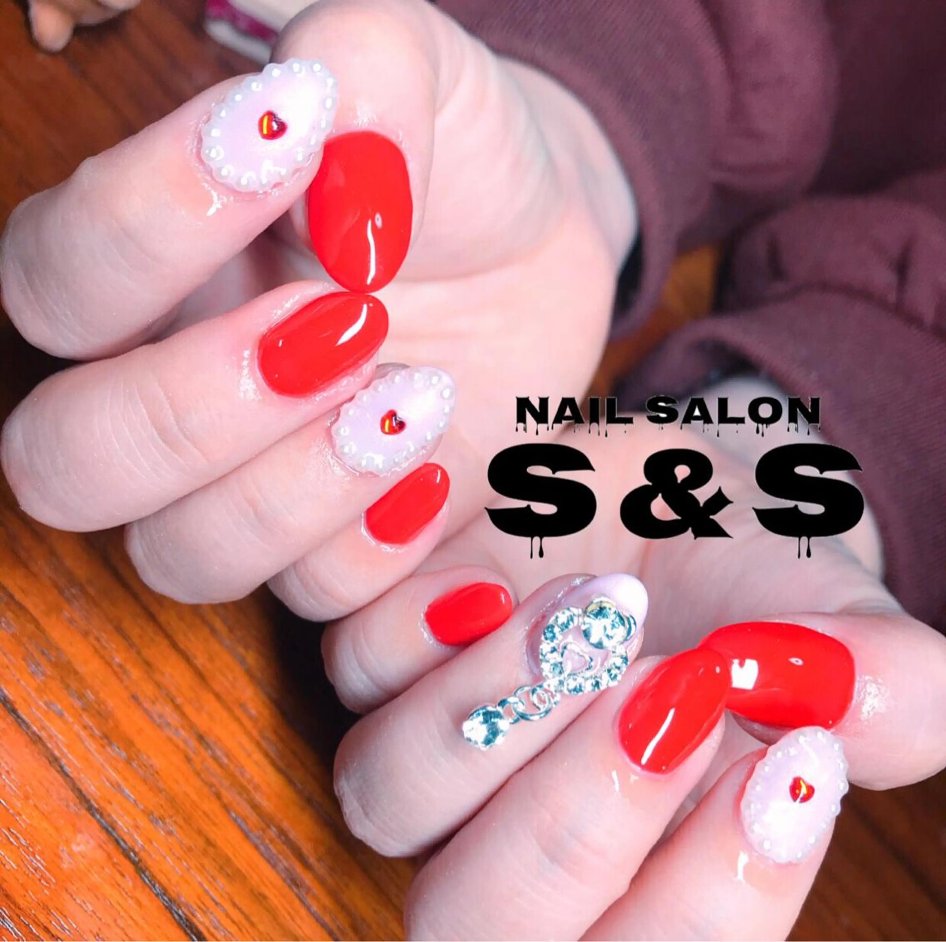 ネイル 長さ出し メンズネイル 持ち込み スカルプネイル ネイルチップ S&S 村田小百合のネイルデザイン