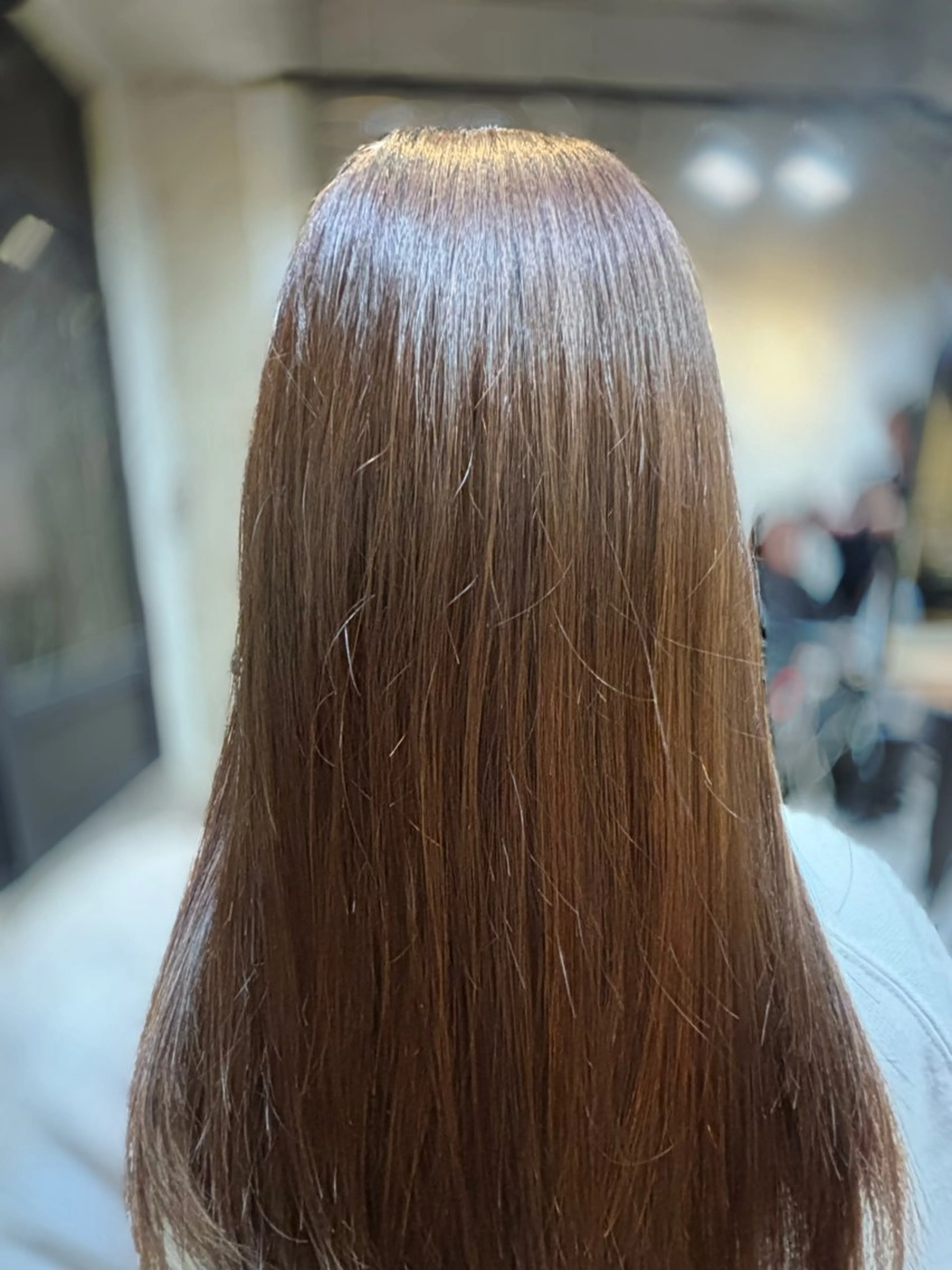 ロング 縮毛矯正 本多 光樹のヘアスタイル