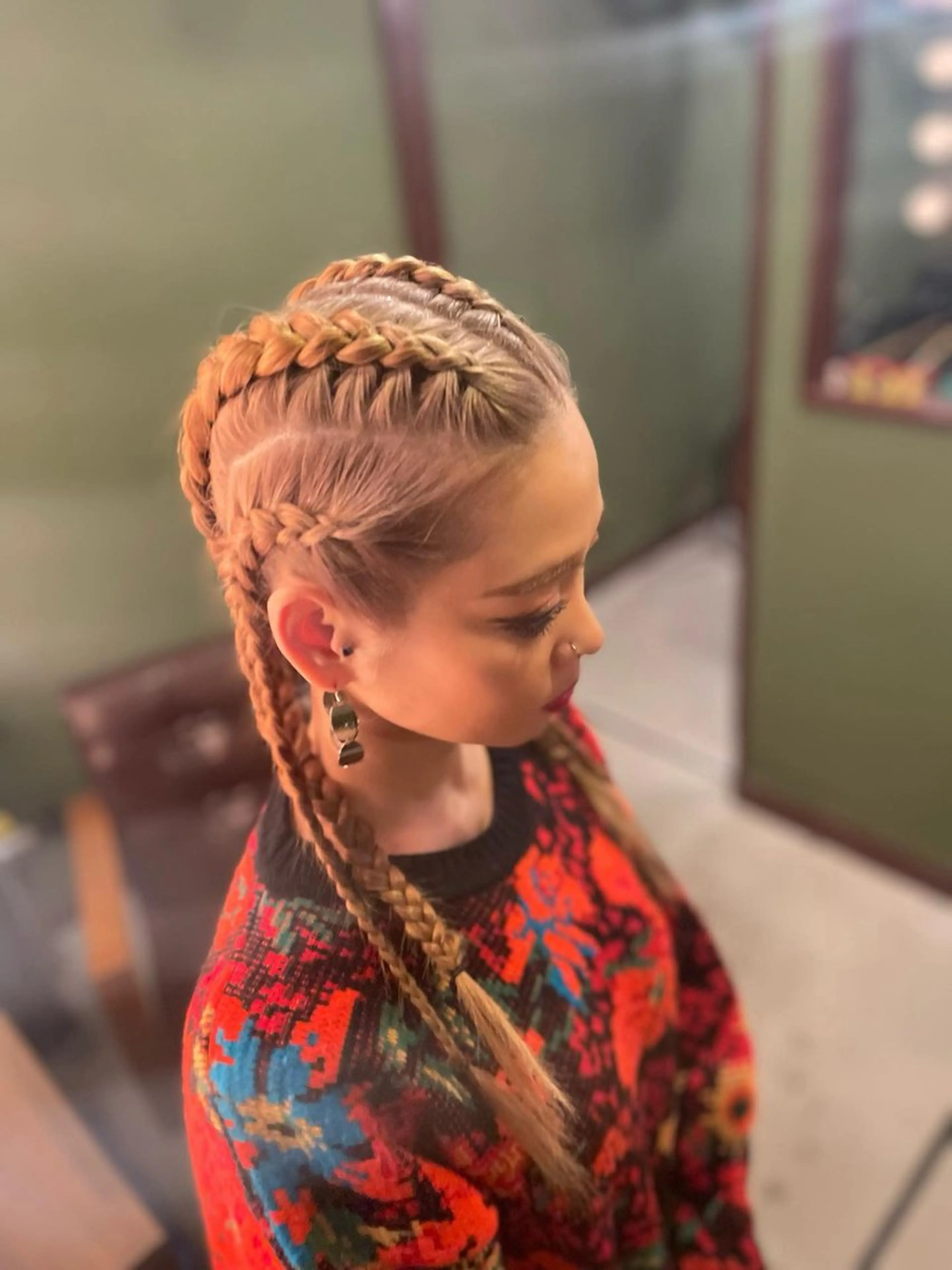 ロング カラー ヘアアレンジ ヘアセット PATH-hair. storeのヘアスタイル