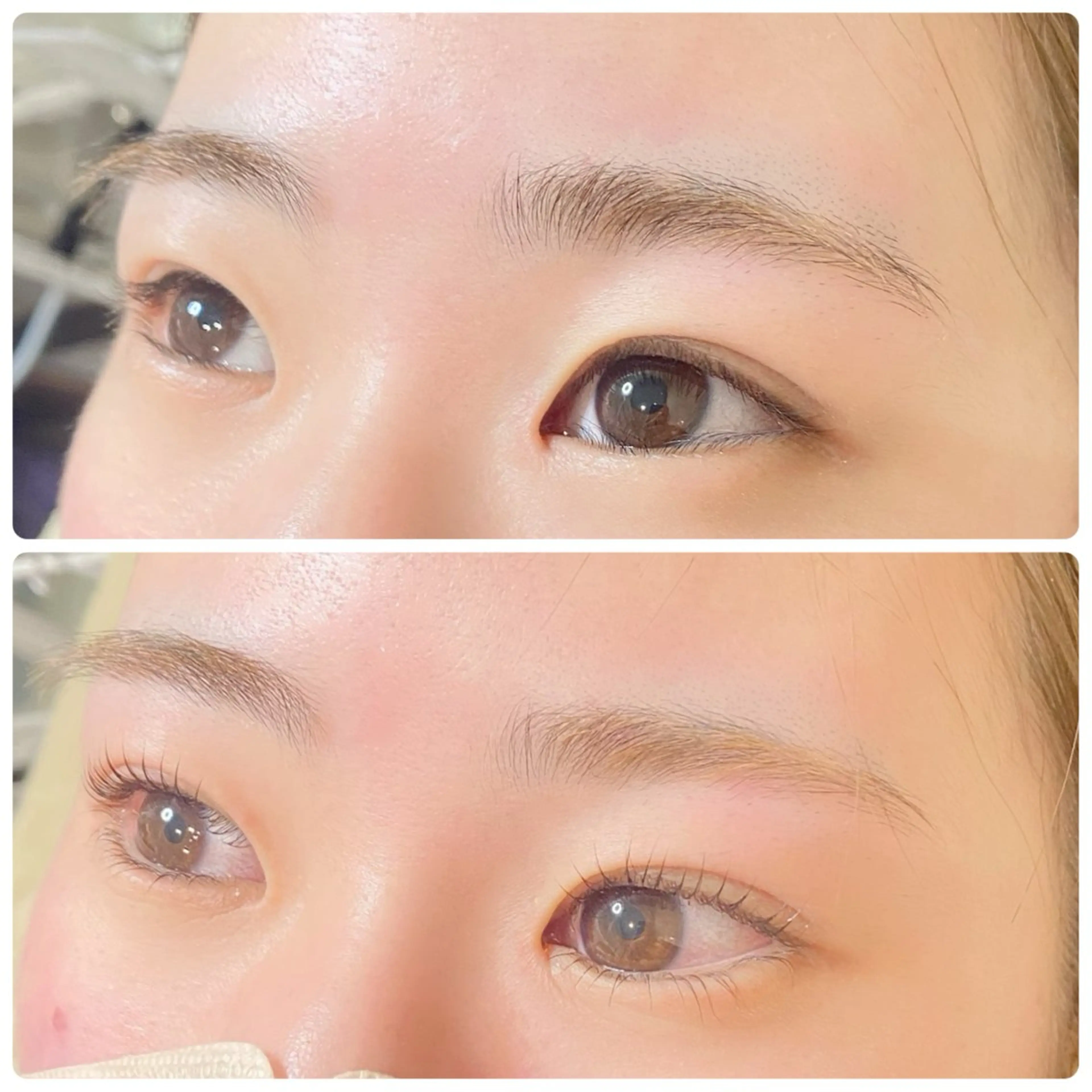 上下パリジェンヌラッシュリフト(まつげパーマ)★90分の写真